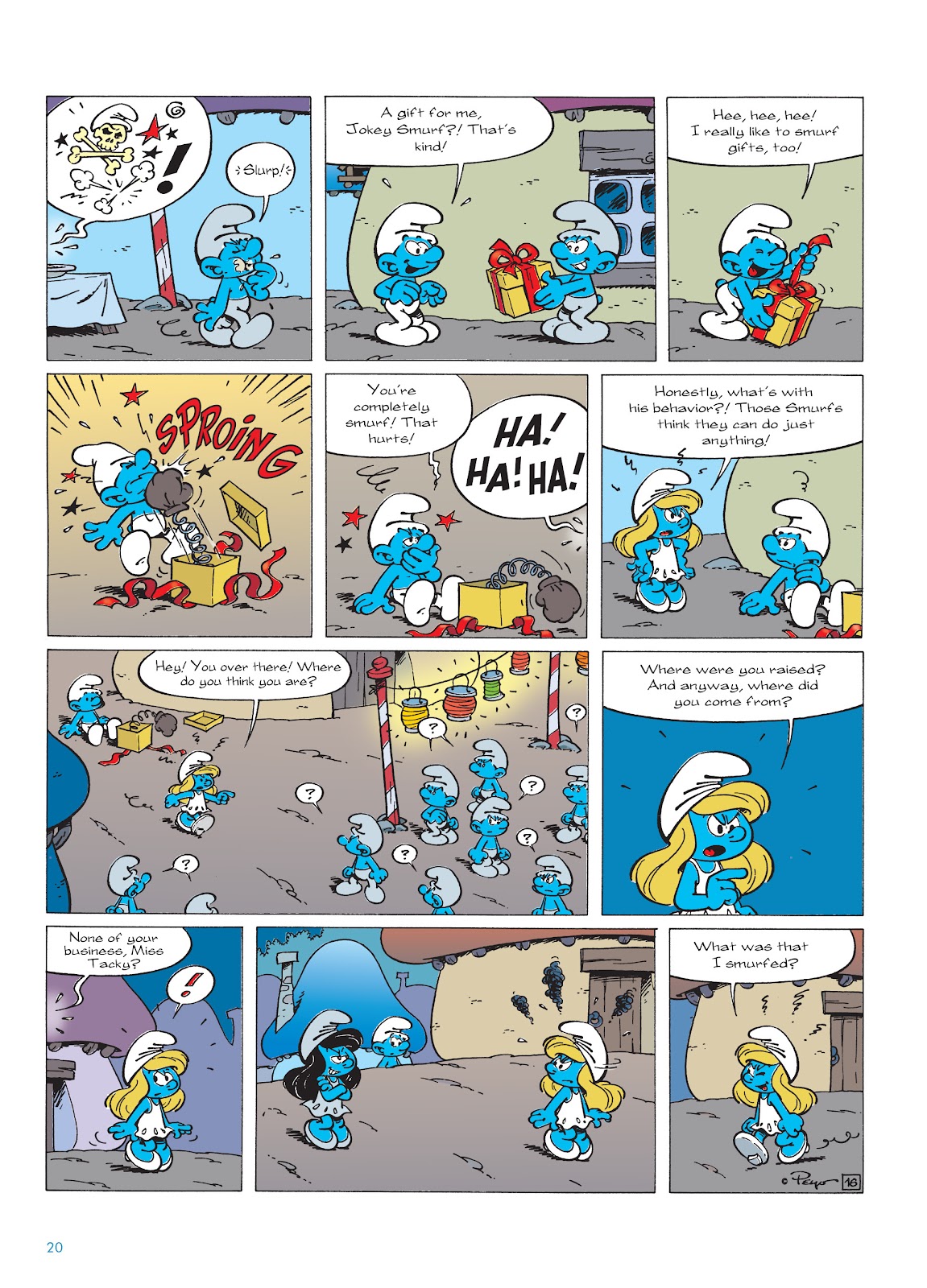 Read online The Smurfs comic -  Issue #22 - 21