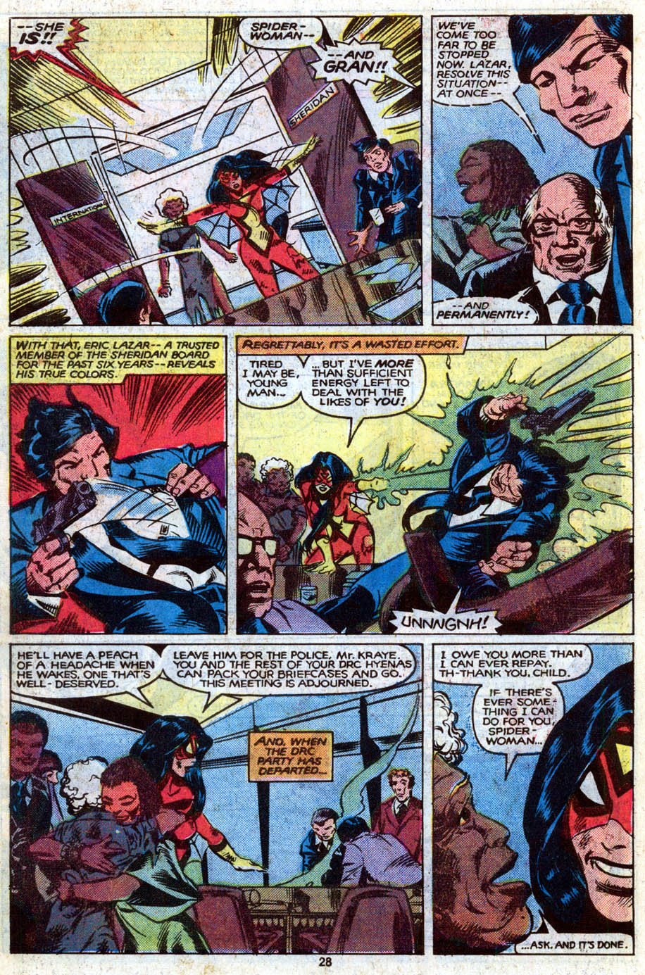 Read online Spider-Woman (1978) comic -  Issue #34 - 22