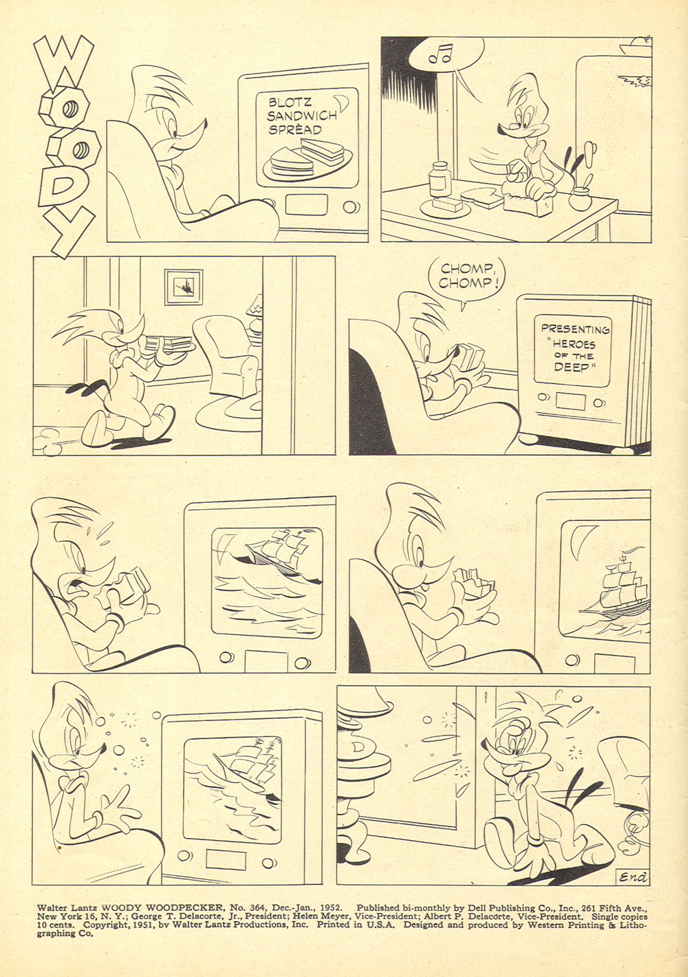 Read online Four Color Comics comic -  Issue #364 - 2