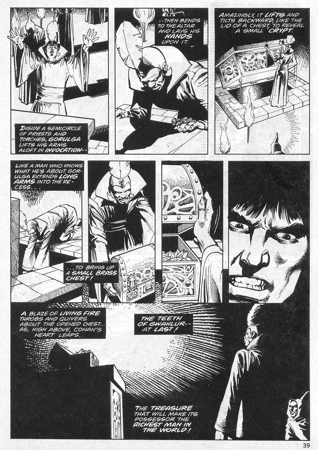 Read online The Savage Sword Of Conan comic -  Issue #25 - 39