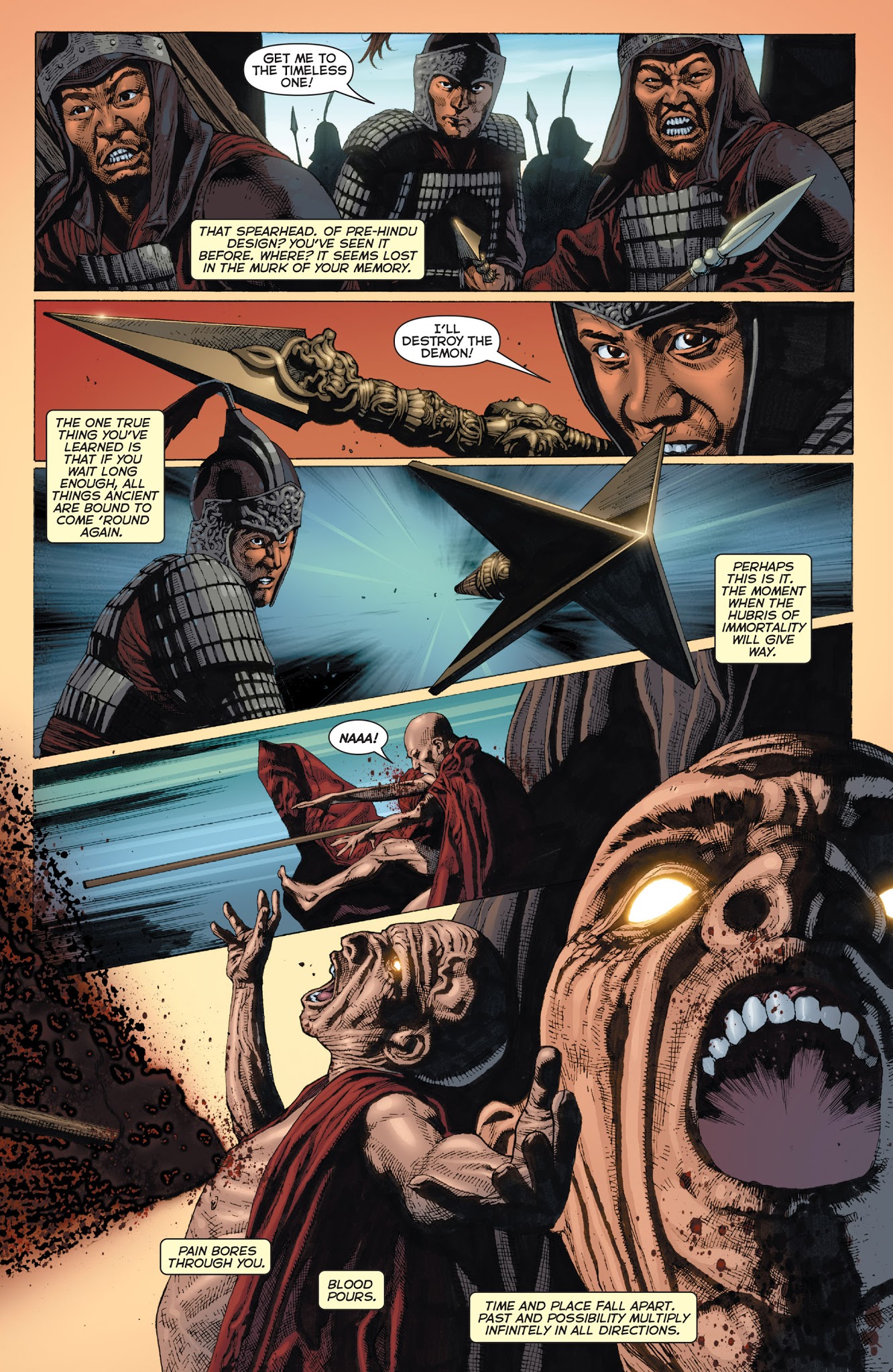 Read online Harbinger: Bleeding Monk comic -  Issue # Full - 7