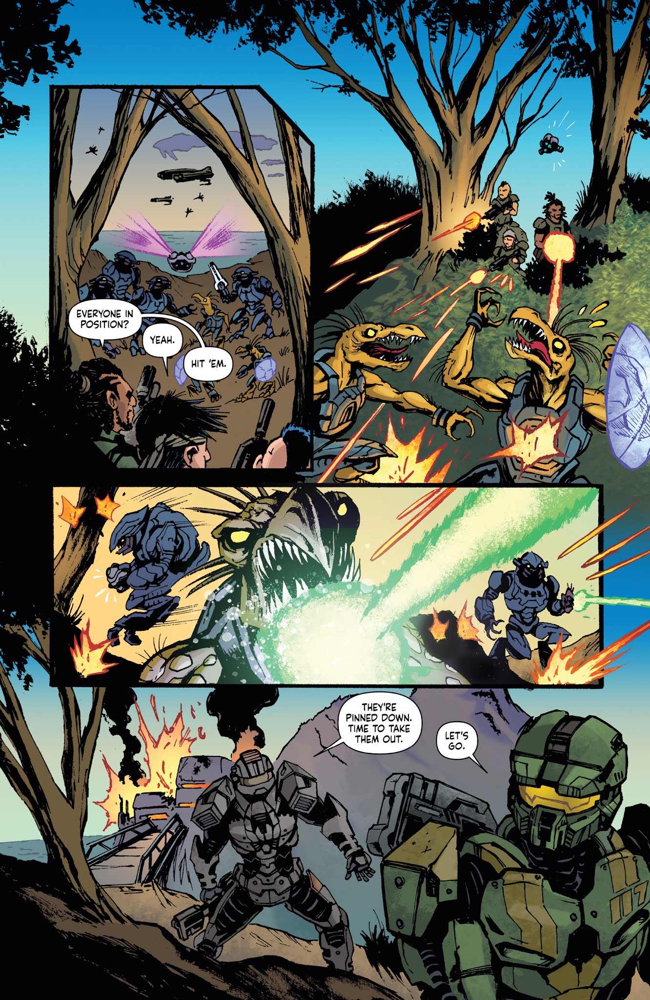 Read online Halo: Collateral Damage comic -  Issue #1 - 17