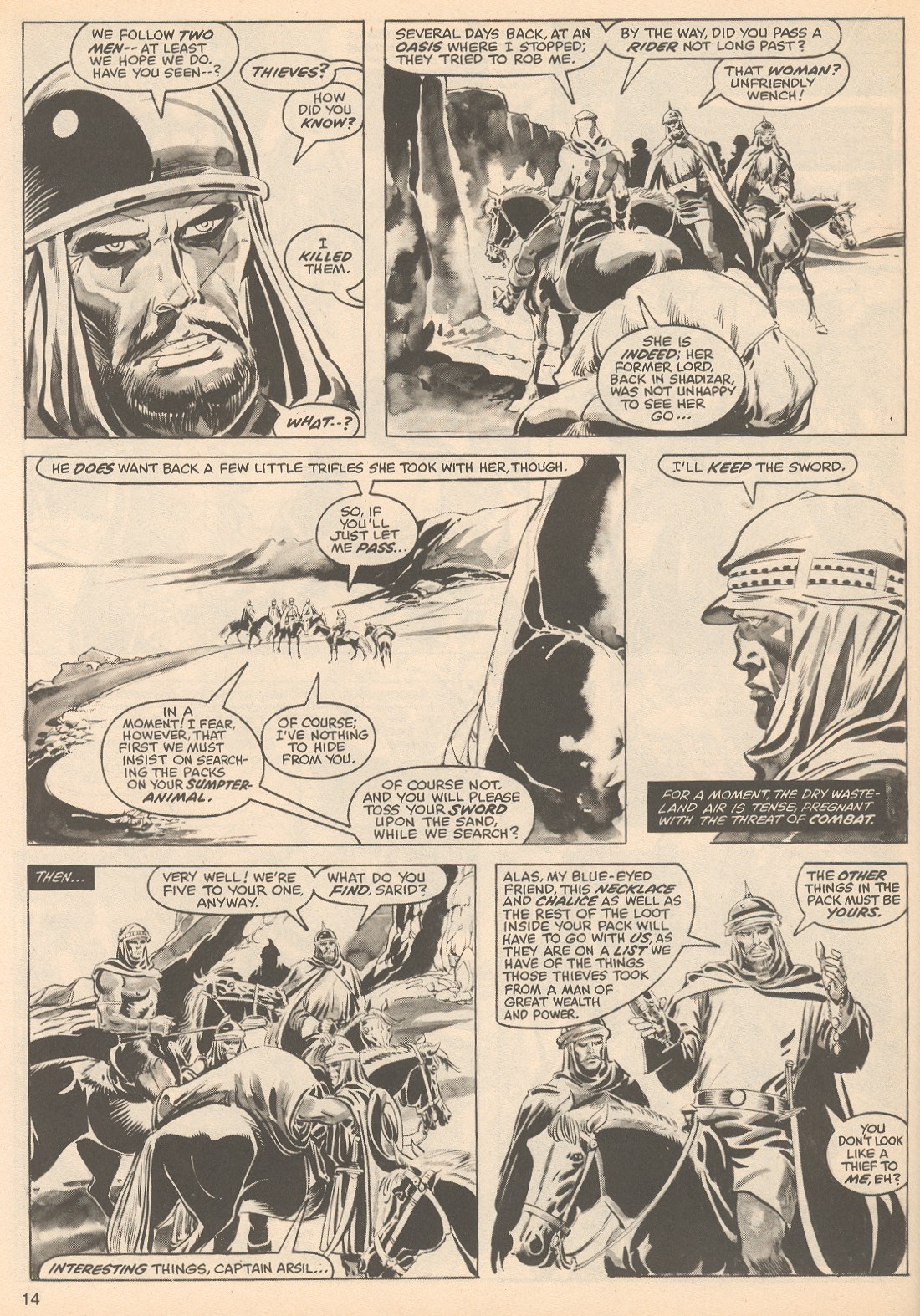 Read online The Savage Sword Of Conan comic -  Issue #54 - 14