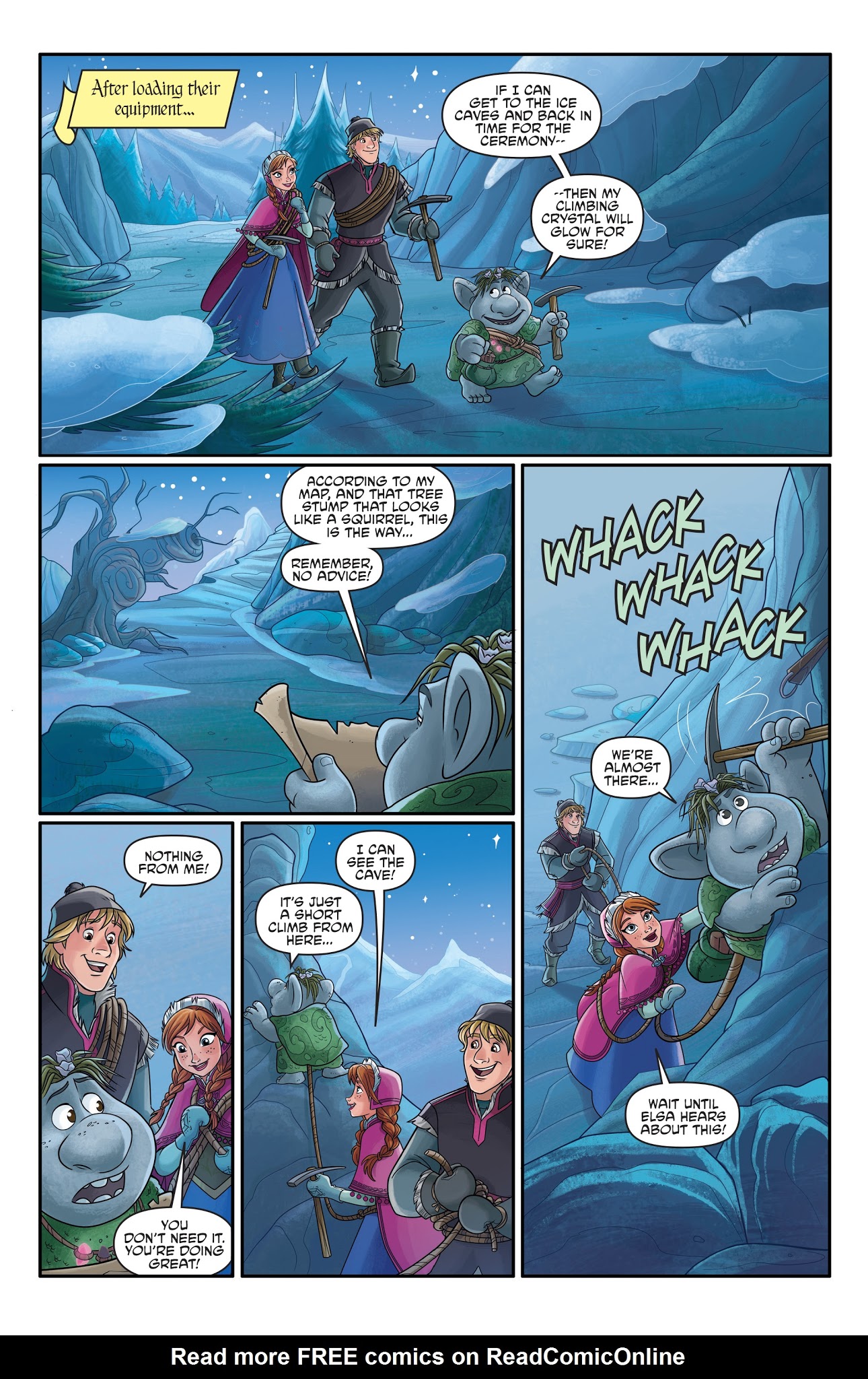 Read online Disney Frozen comic -  Issue #4 - 6