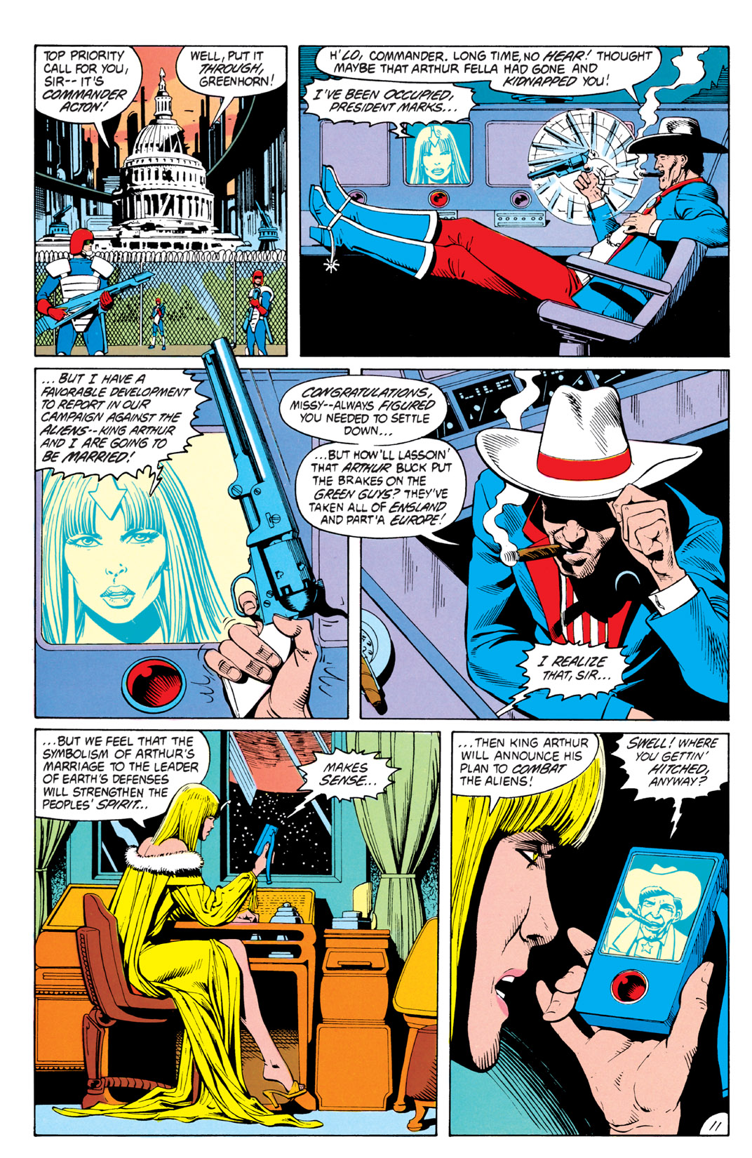 Read online Camelot 3000 comic -  Issue #6 - 13