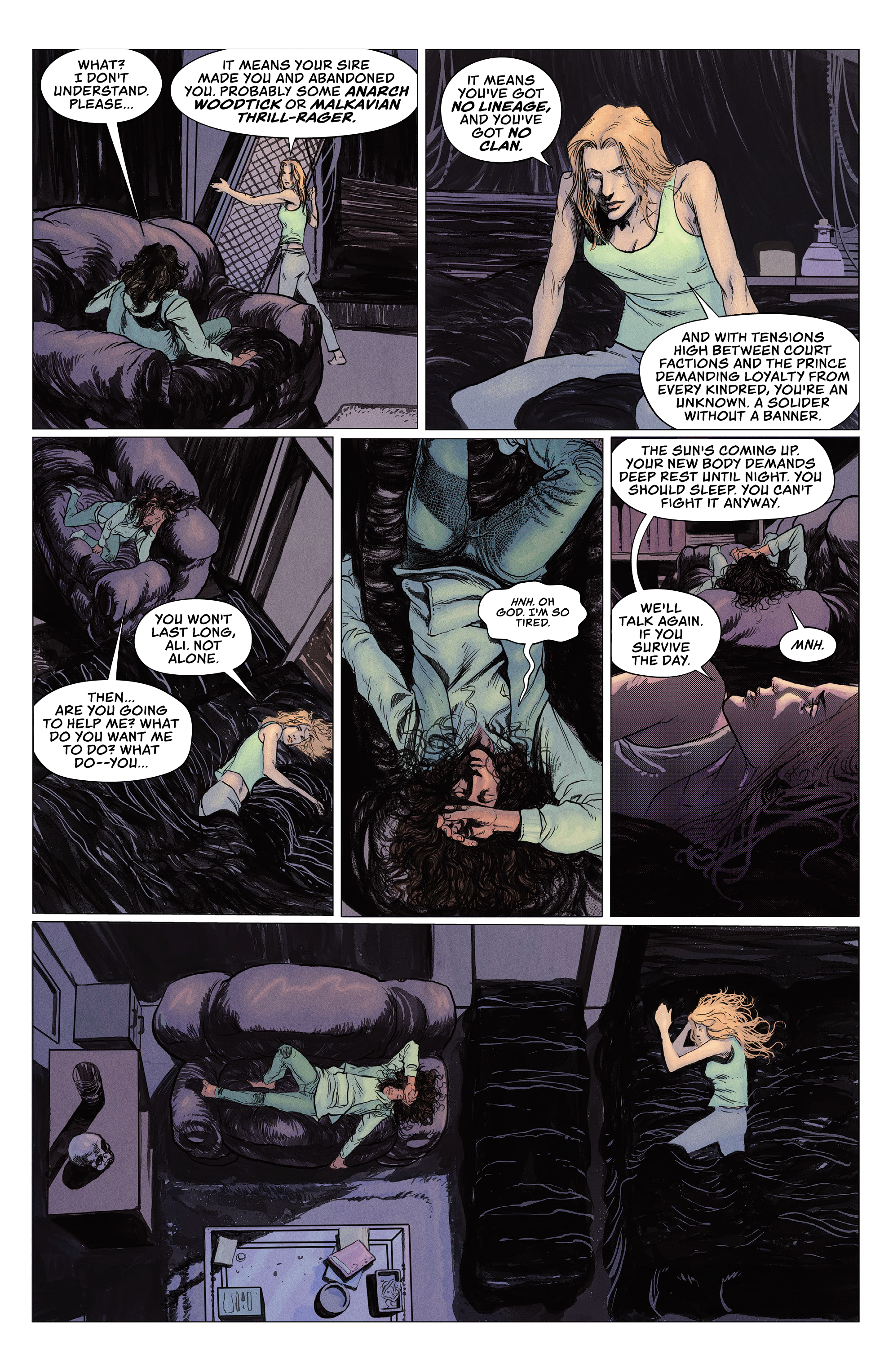 Read online Vampire: The Masquerade Winter's Teeth comic -  Issue #1 - 21