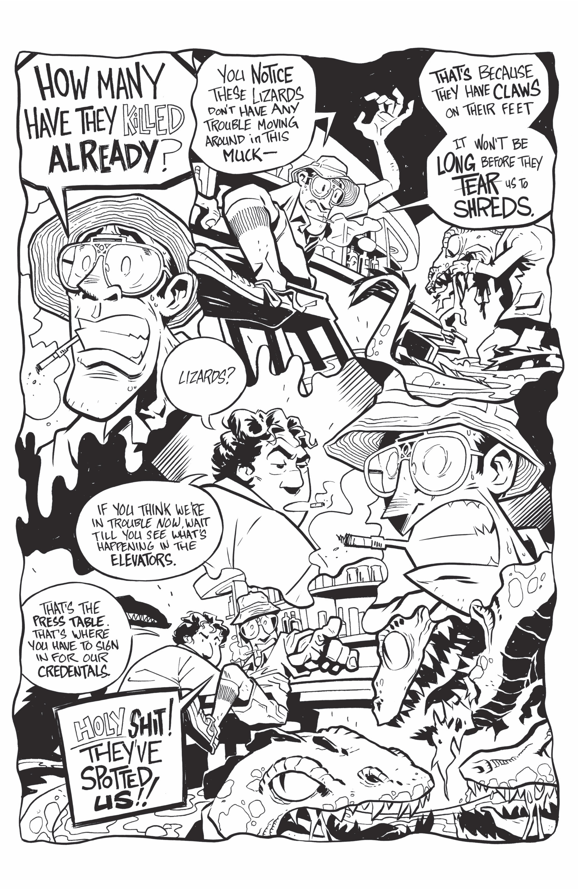 Read online Hunter S. Thompson's Fear and Loathing in Las Vegas comic -  Issue #1 - 35
