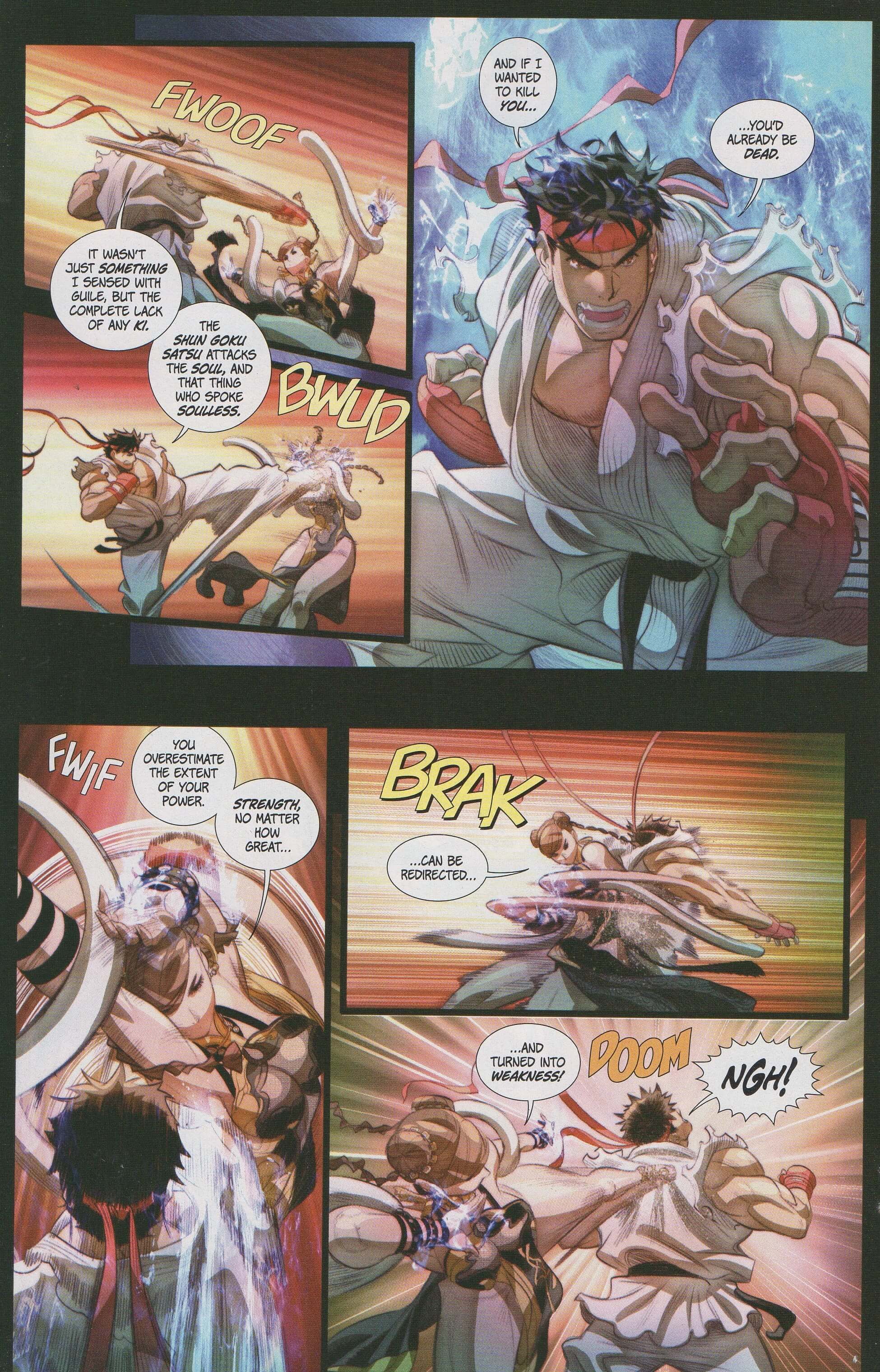 Read online Free Comic Book Day 2020 comic -  Issue # Street Fighter 100 - Ryu vs Chun-Li - 18