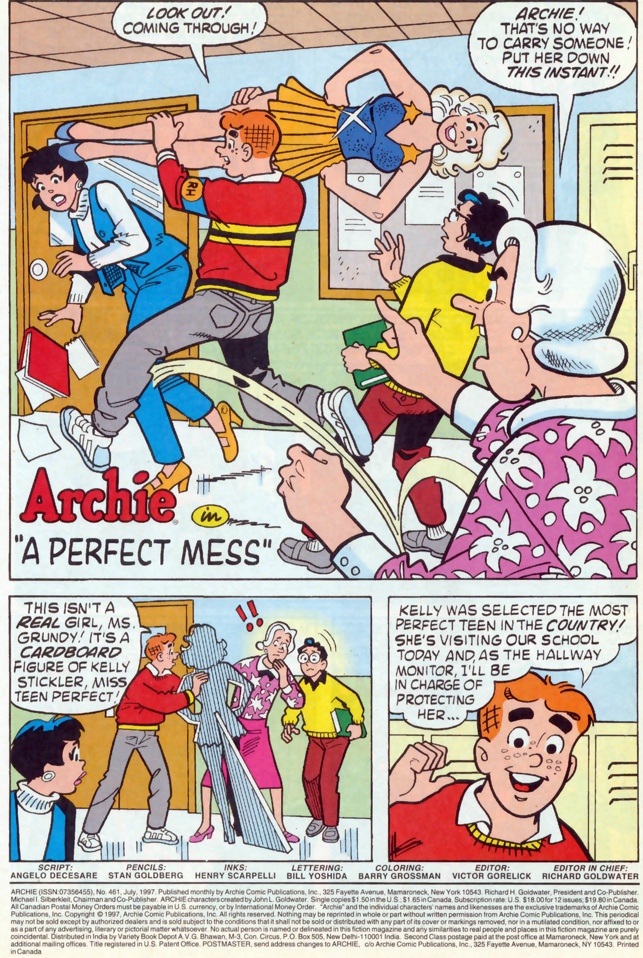 Read online Archie (1960) comic -  Issue #461 - 2