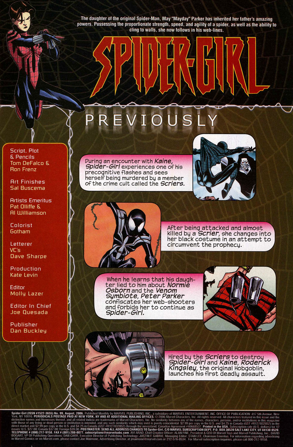 Spider-Girl (1998) Issue #99 #102 - English 2
