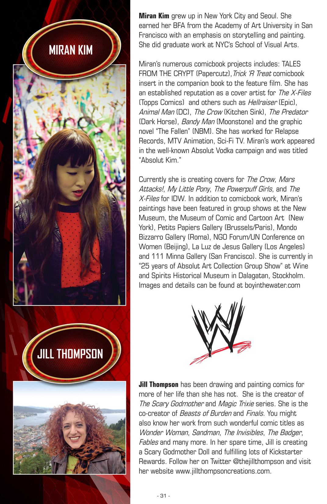 Read online WWE Superstars comic -  Issue #1 - 32