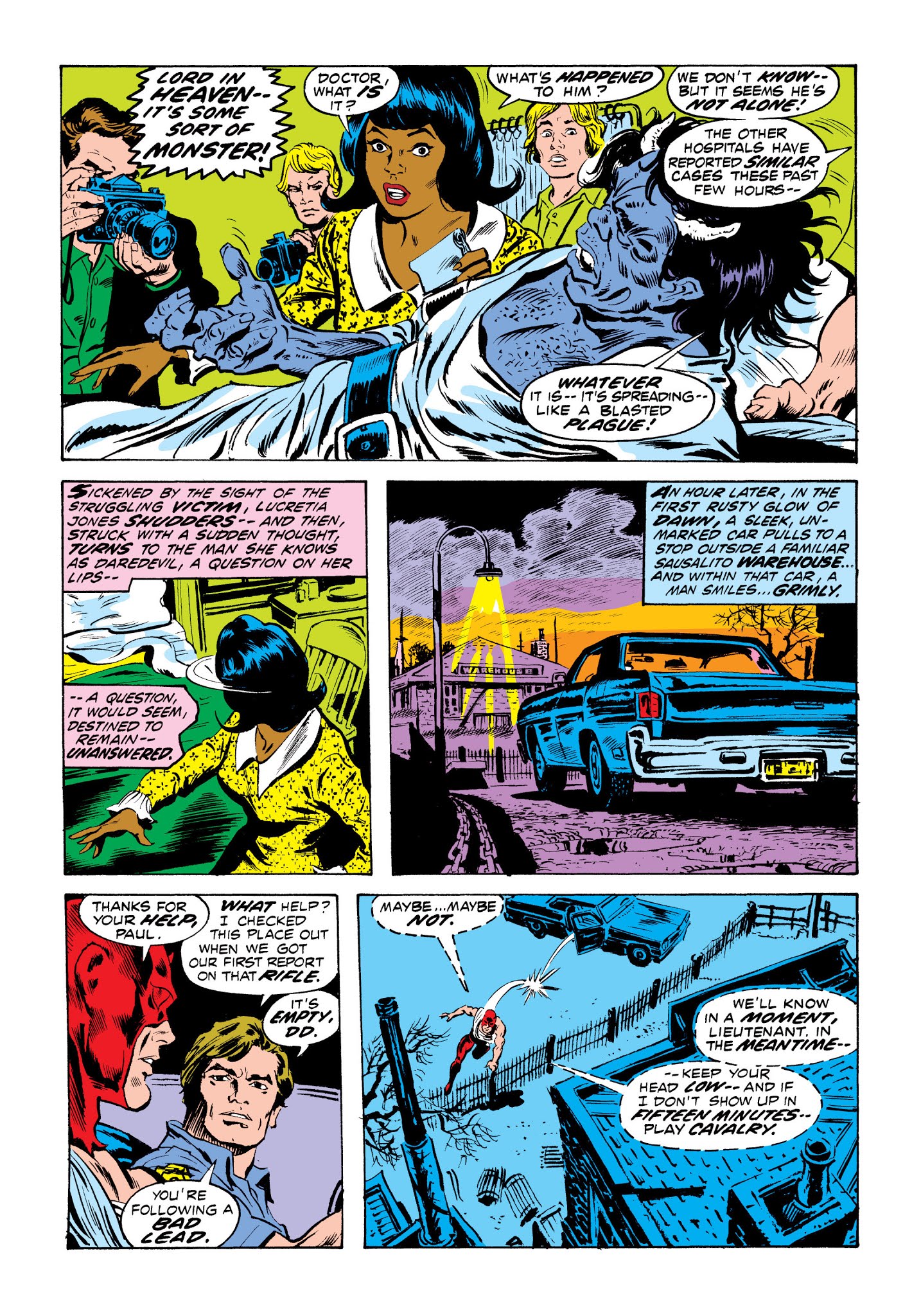 Read online Marvel Masterworks: Daredevil comic -  Issue # TPB 9 - 59