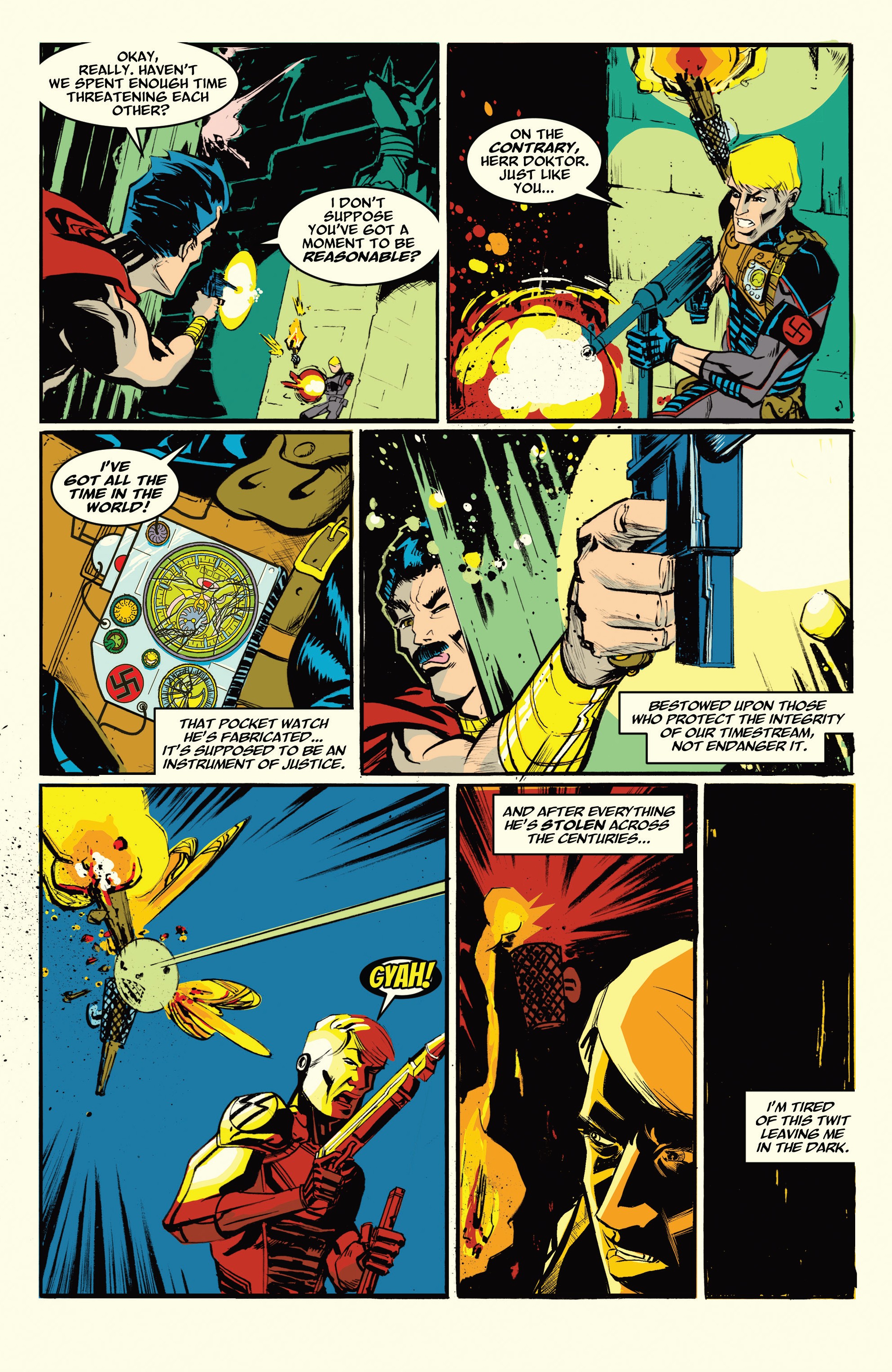 Read online Albert Einstein: Time Mason comic -  Issue #5 - 6
