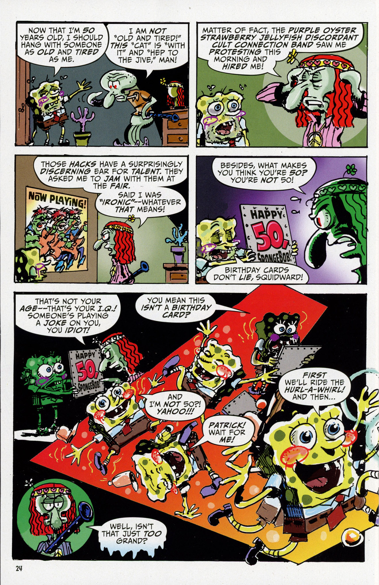 Read online SpongeBob Comics comic -  Issue #50 - 26