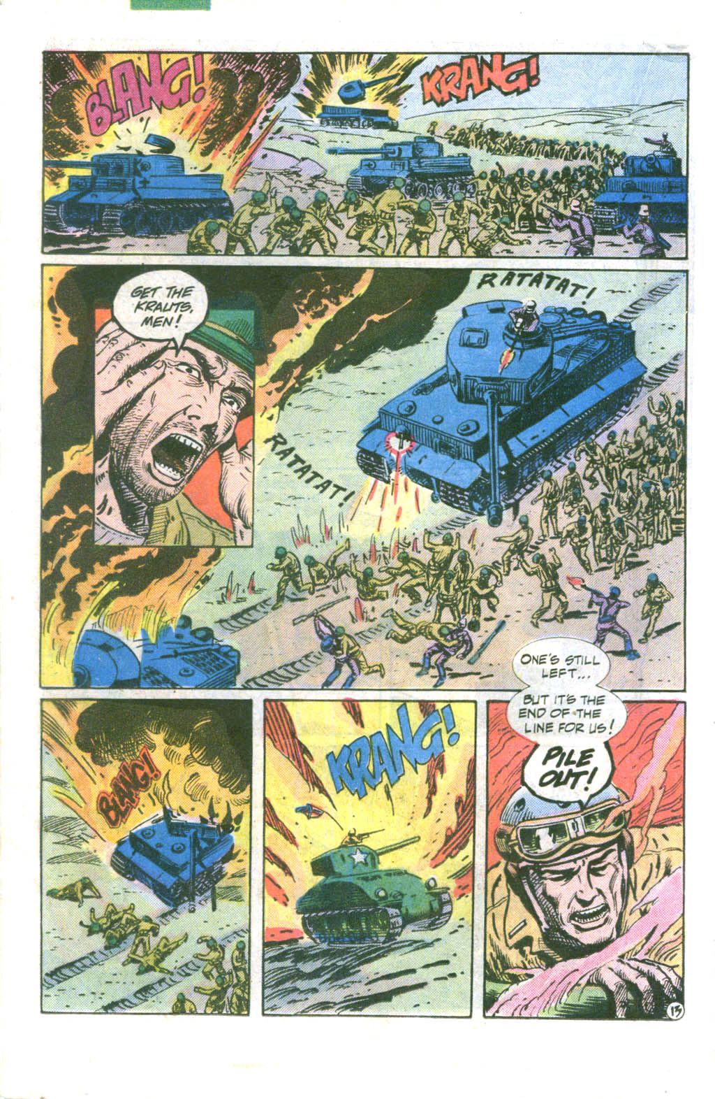 Read online G.I. Combat (1952) comic -  Issue #274 - 17