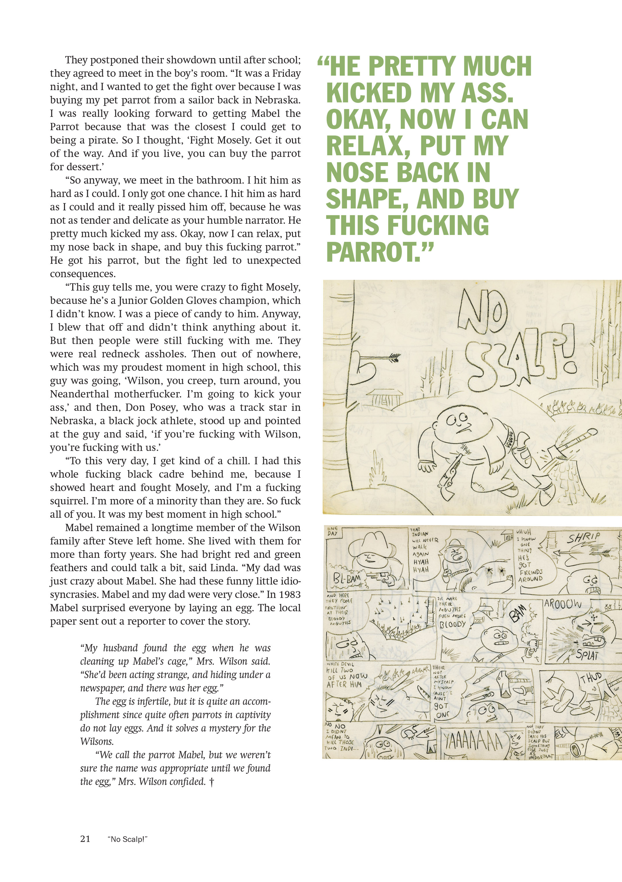 Read online The Mythology of S. Clay Wilson comic -  Issue # Pirates in the Heartland (Part 1) - 18