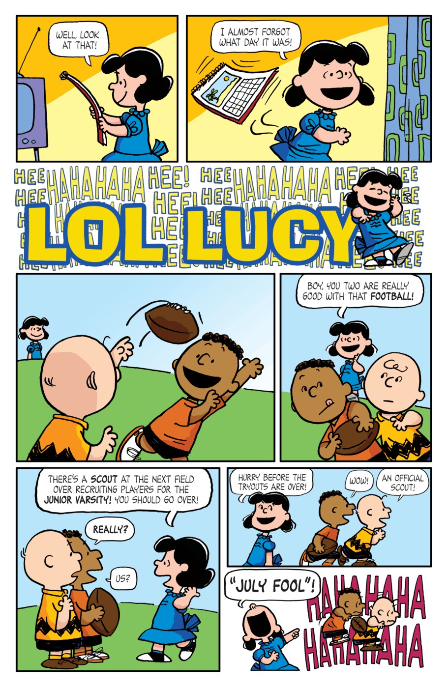 Read online Peanuts (2012) comic -  Issue #9 - 9