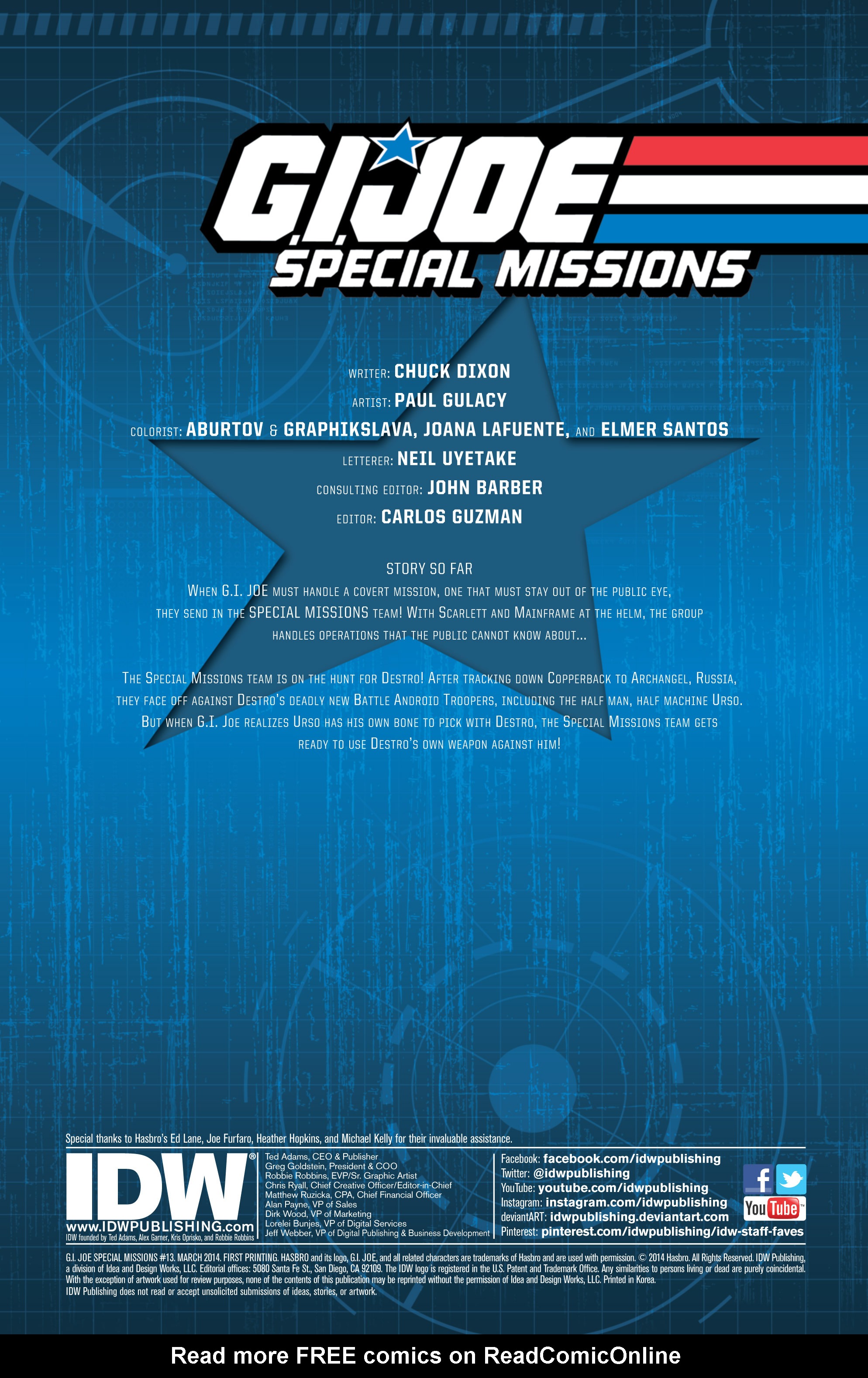 Read online G.I. Joe: Special Missions (2013) comic -  Issue #13 - 3