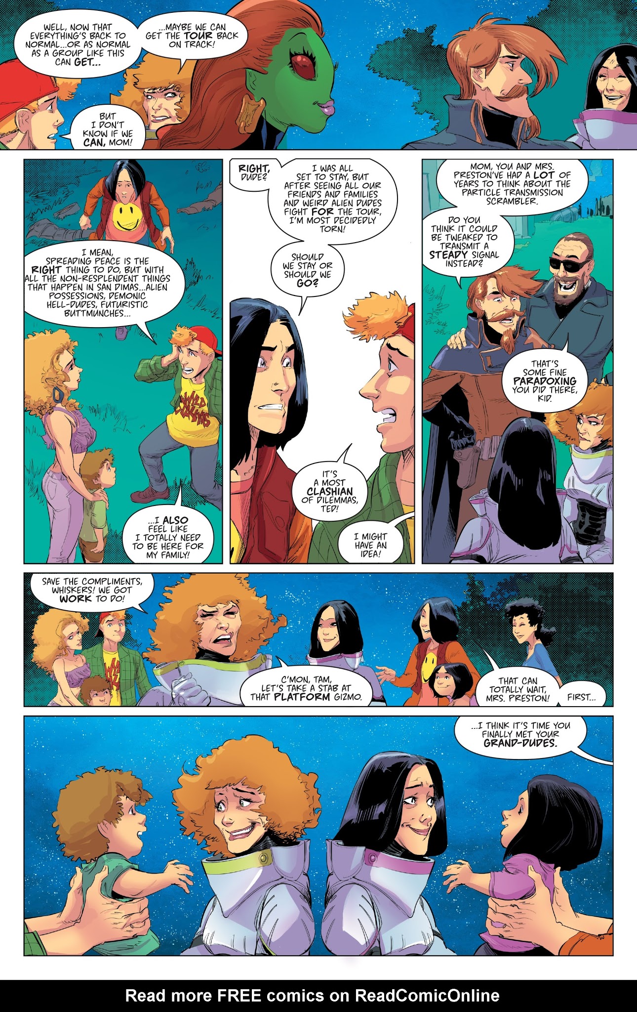 Read online Bill & Ted Save the Universe comic -  Issue #5 - 21