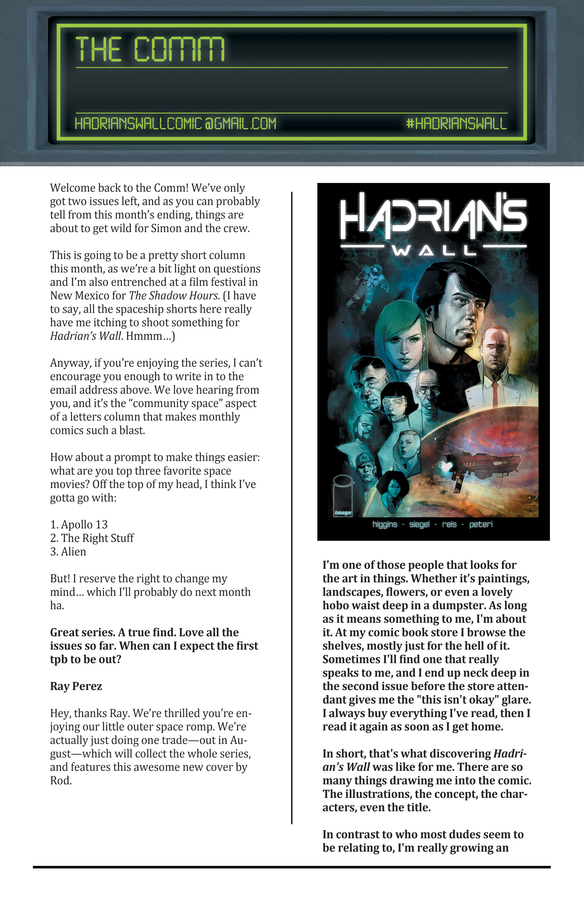 Read online Hadrian's Wall comic -  Issue #6 - 24
