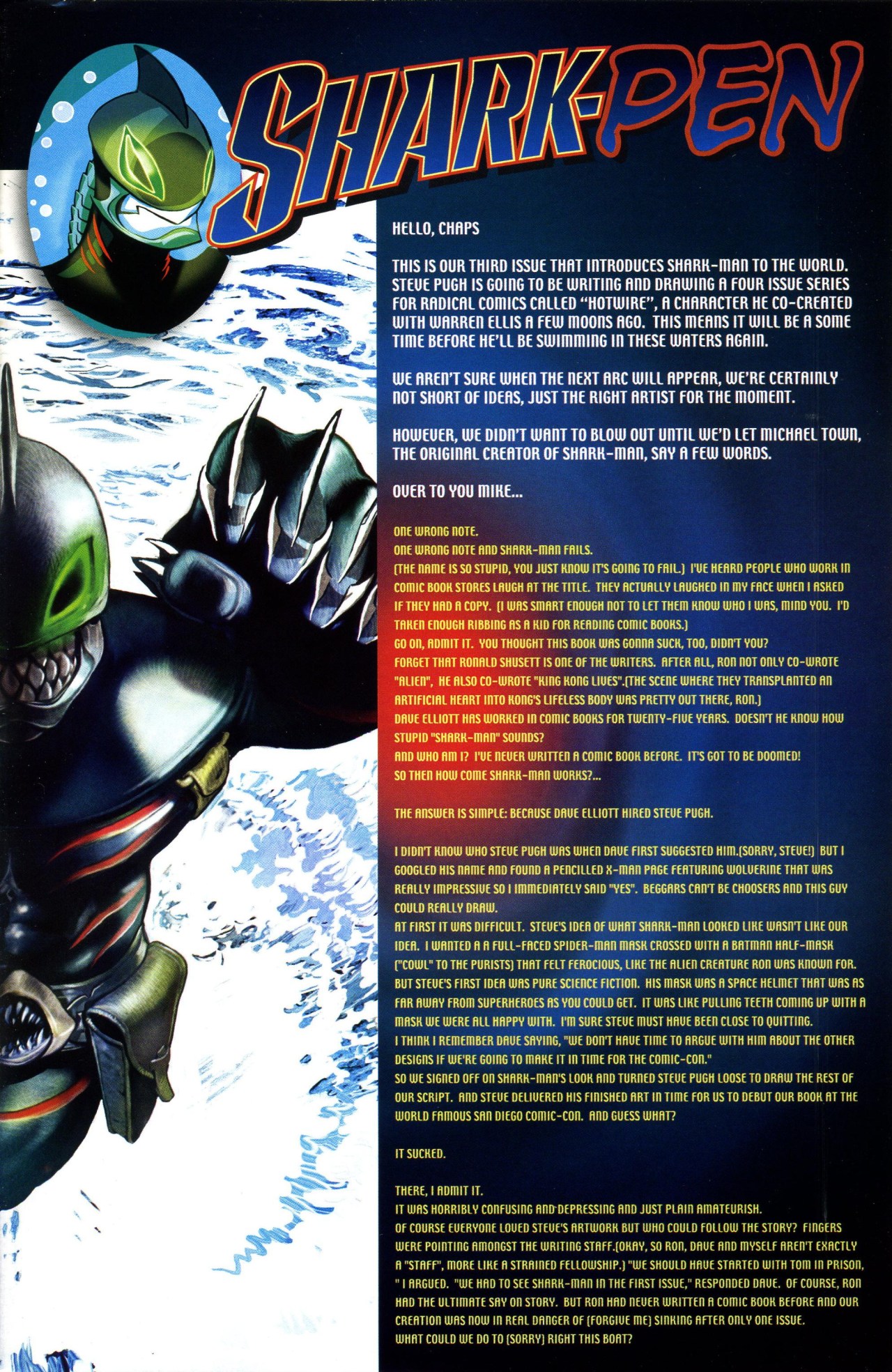 Read online Shark-Man comic -  Issue #3 - 24