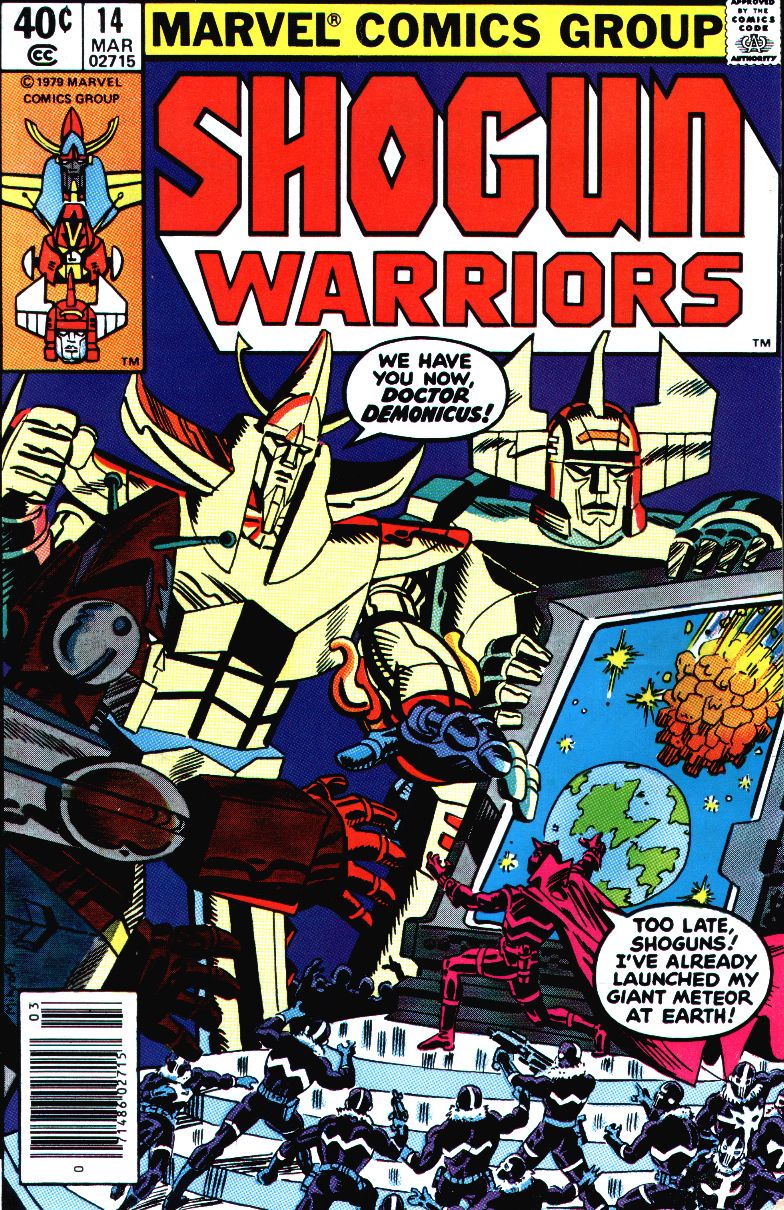 Read online Shogun Warriors comic -  Issue #14 - 1