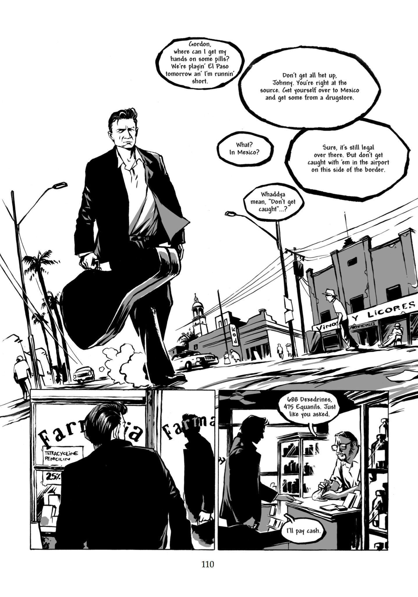 Read online Johnny Cash: I See a Darkness comic -  Issue # TPB - 106