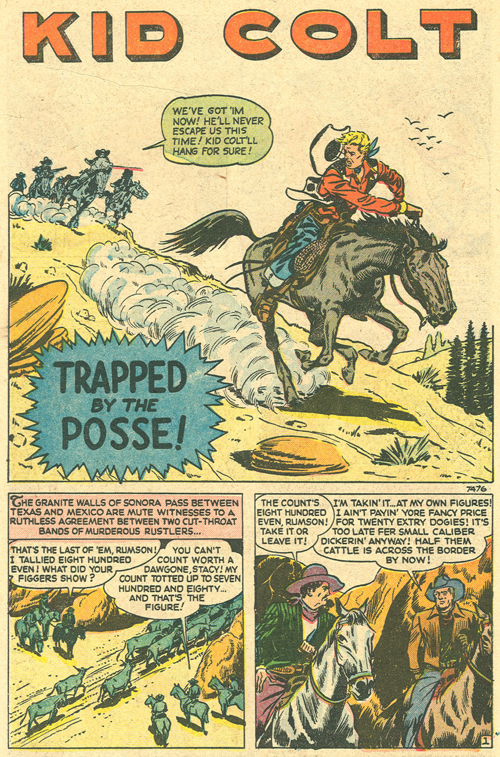 Read online Kid Colt Outlaw comic -  Issue #10 - 34