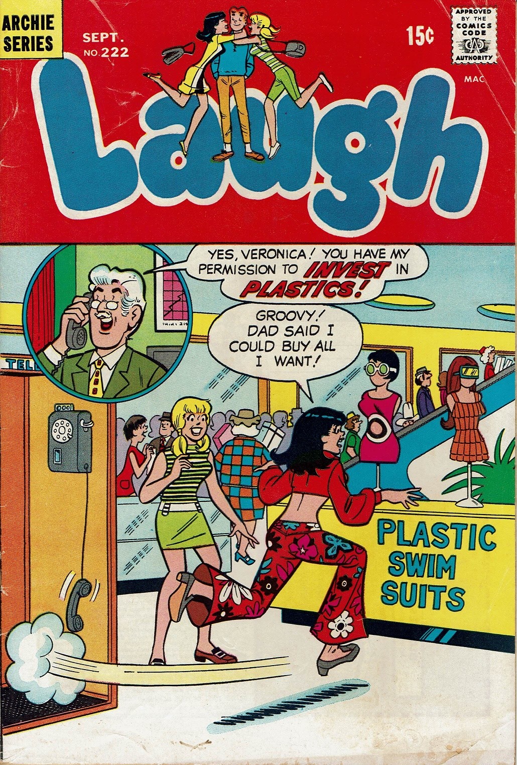 Read online Laugh (Comics) comic -  Issue #222 - 1