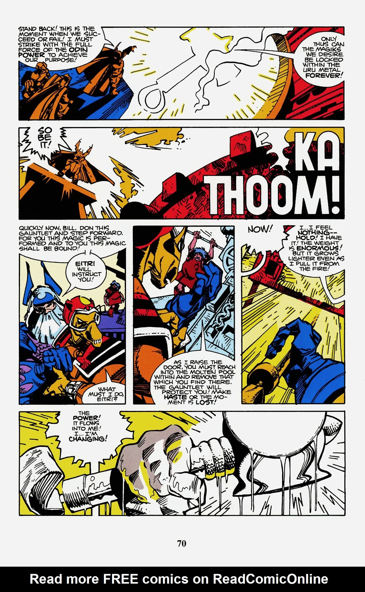 Read online Thor Visionaries: Walter Simonson comic -  Issue # TPB 1 - 72