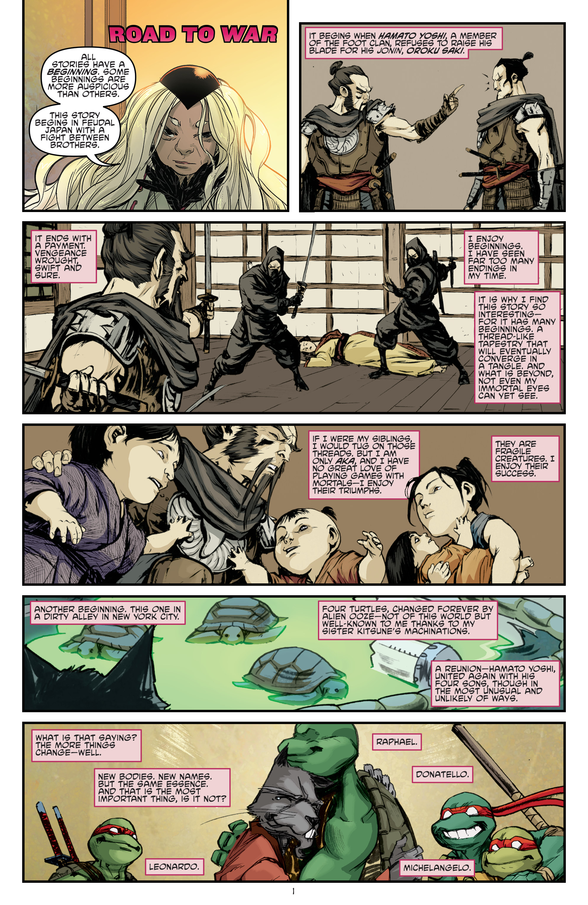 Read online Teenage Mutant Ninja Turtles: Road To 100 comic -  Issue # Full - 3