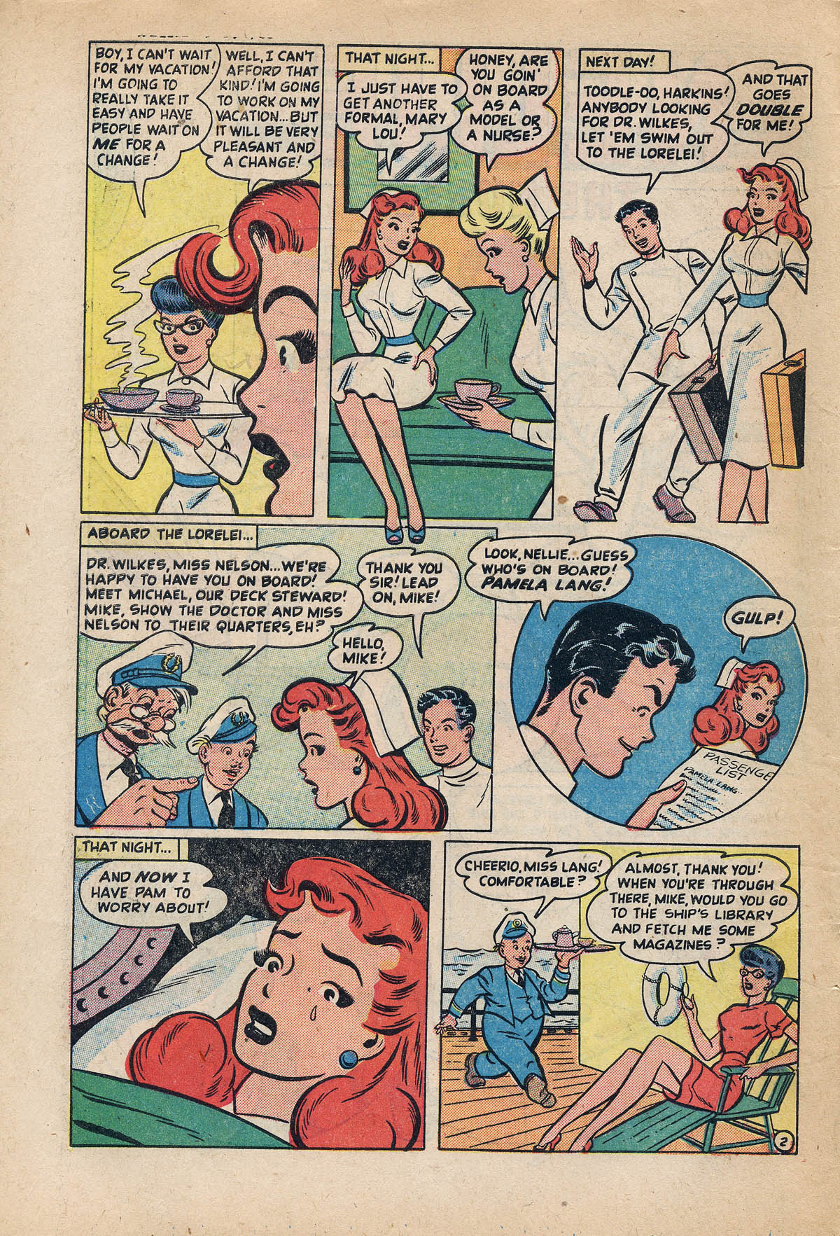 Read online Nellie The Nurse (1945) comic -  Issue #27 - 4
