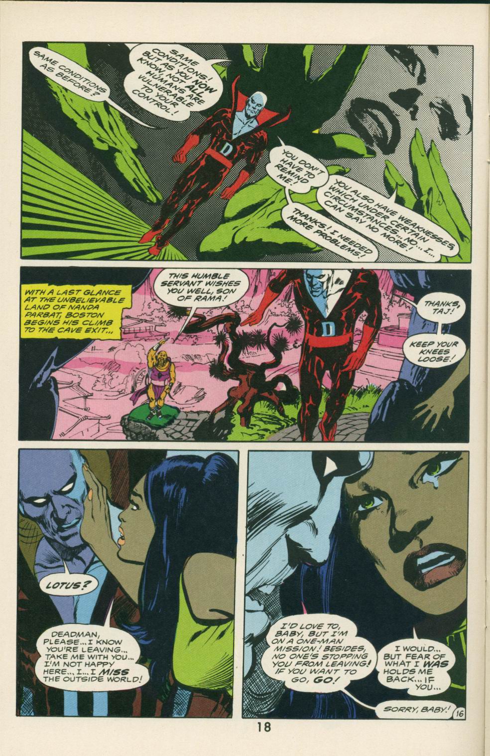 Read online Deadman (1985) comic -  Issue #7 - 18