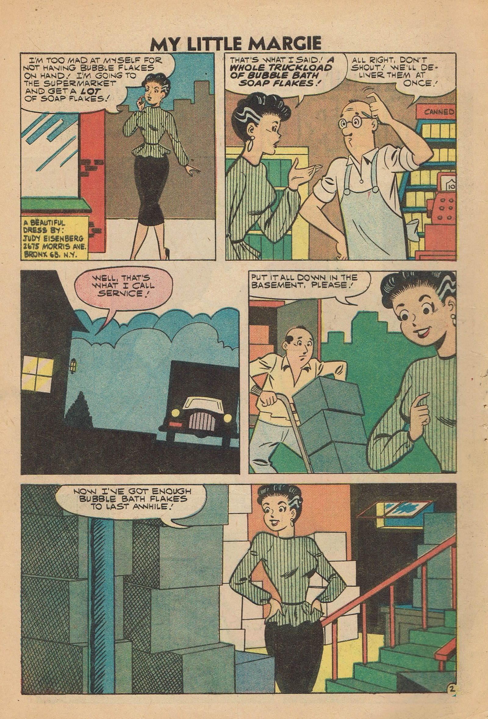 Read online My Little Margie (1954) comic -  Issue #25 - 4