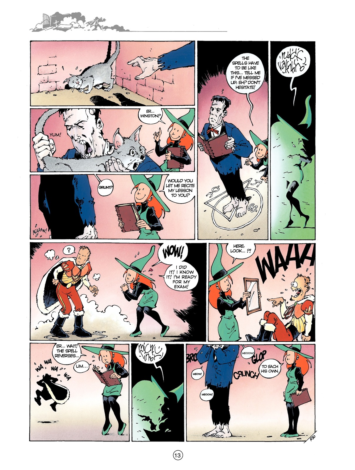 Read online Mélusine (1995) comic -  Issue #7 - 13
