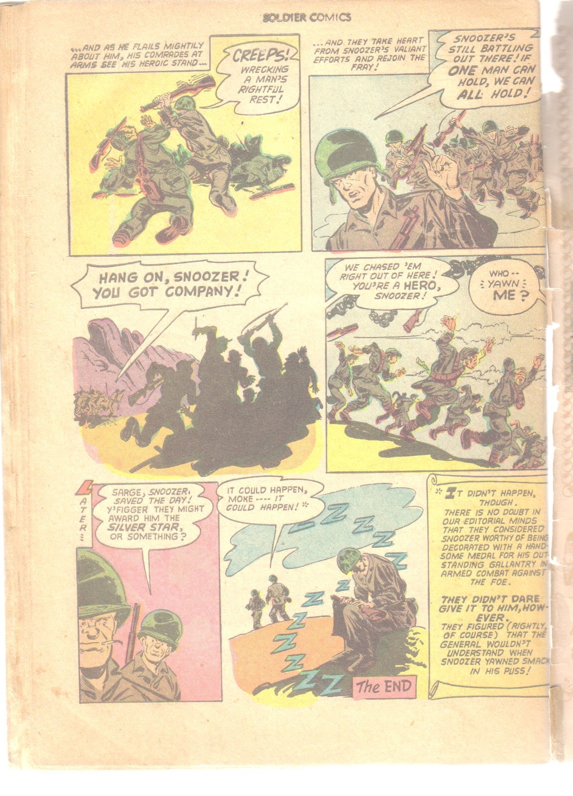 Read online Soldier Comics comic -  Issue #6 - 34
