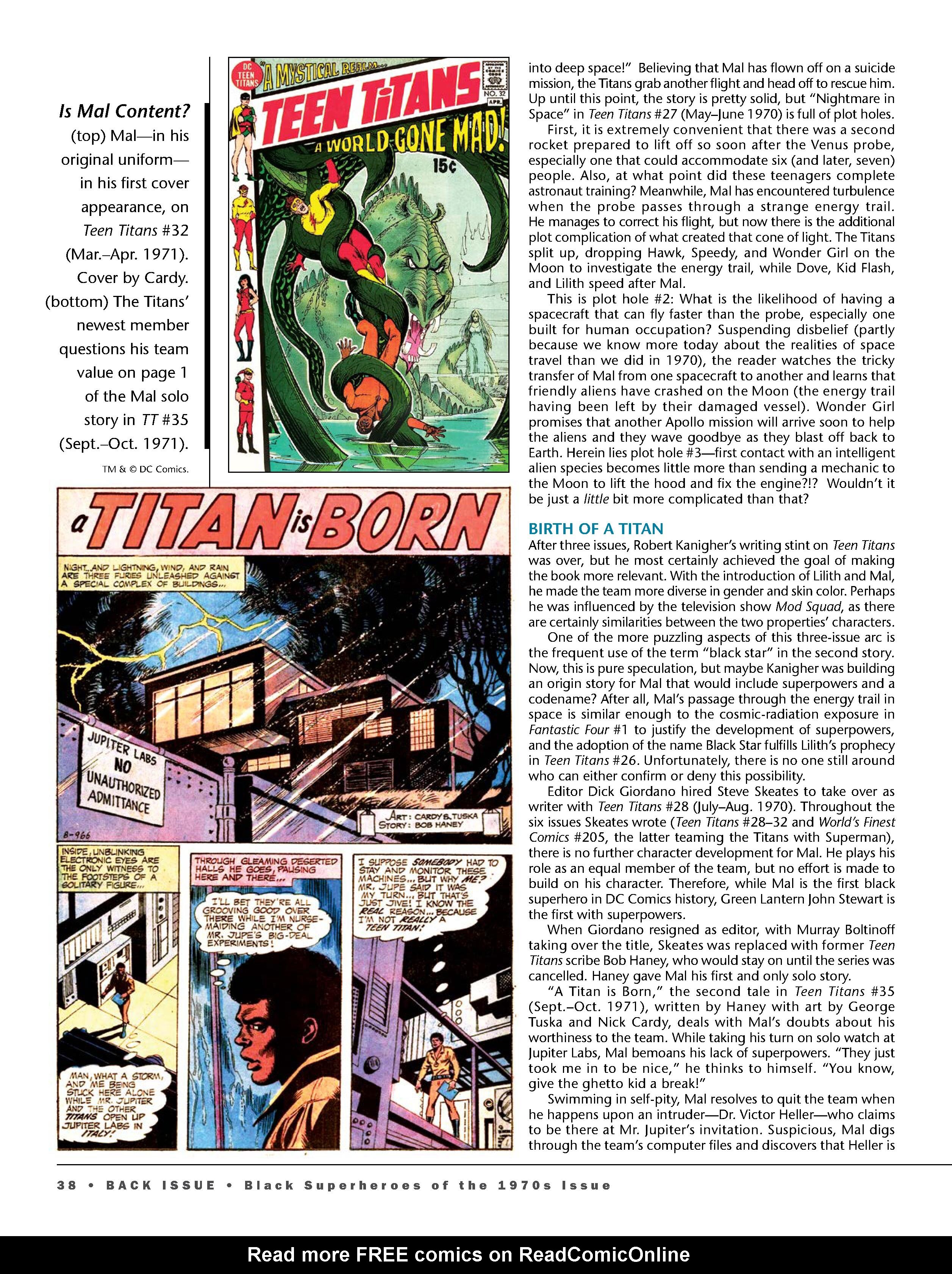 Read online Back Issue comic -  Issue #114 - 40
