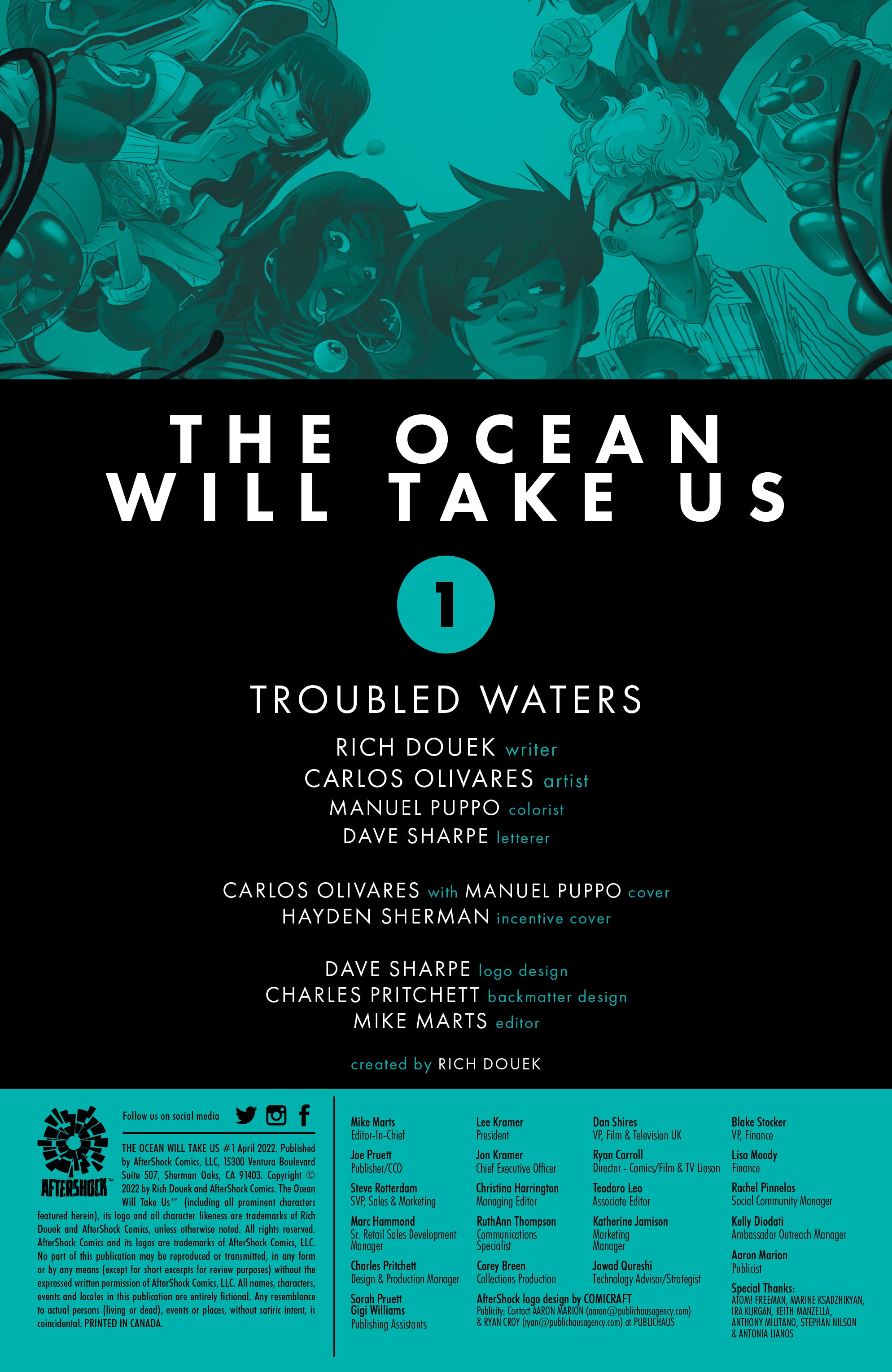 Read online The Ocean Will Take Us comic -  Issue #1 - 2