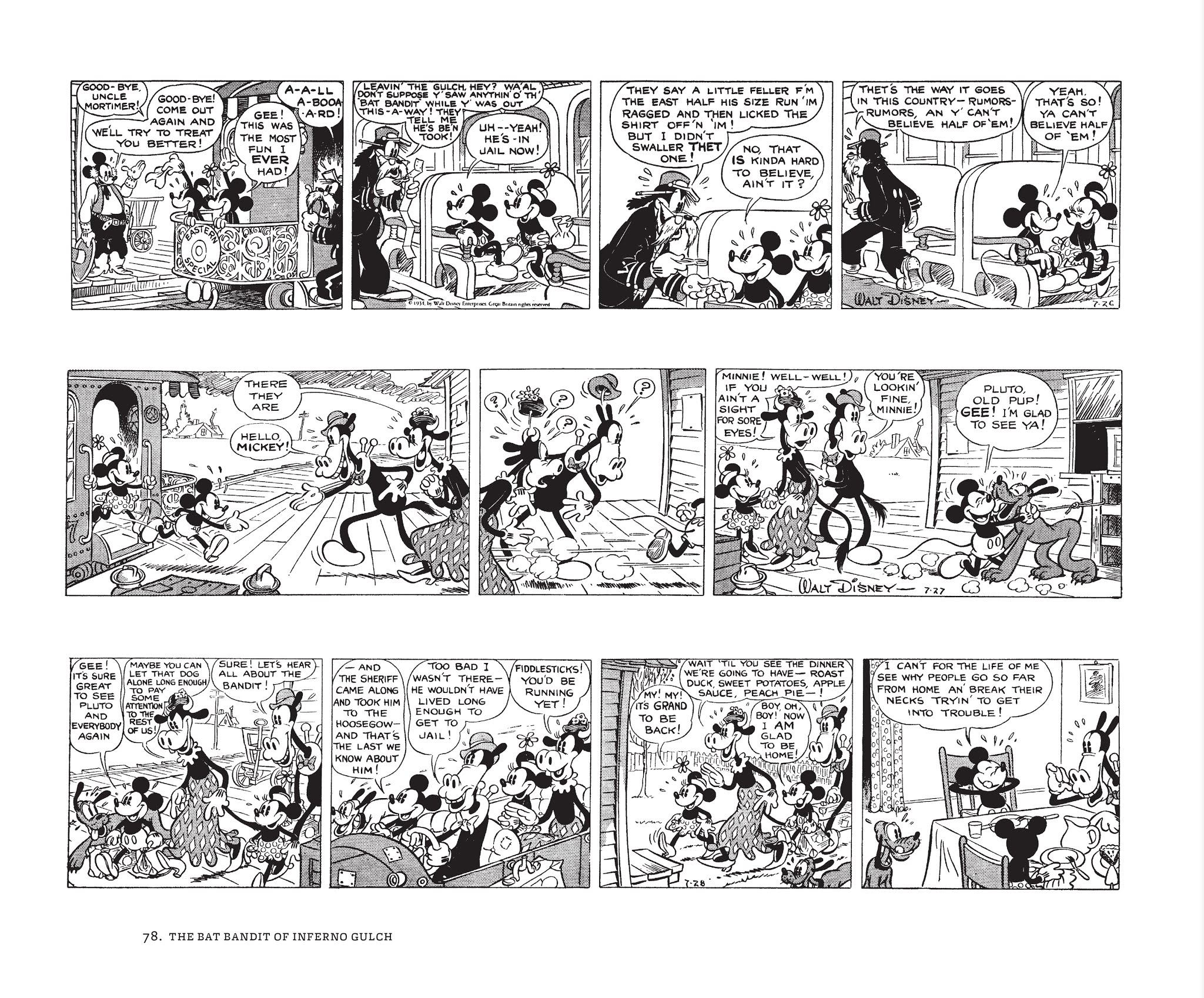Read online Walt Disney's Mickey Mouse by Floyd Gottfredson comic -  Issue # TPB 3 (Part 1) - 78
