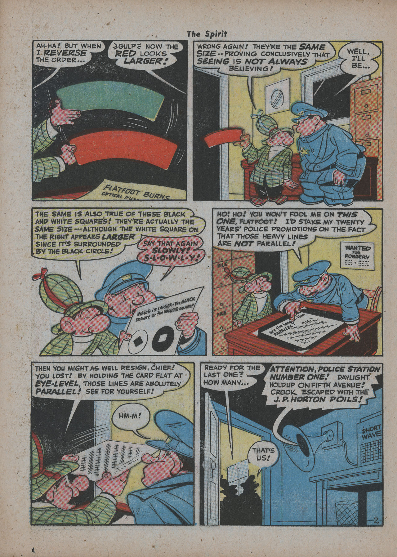 Read online The Spirit (1944) comic -  Issue #18 - 24