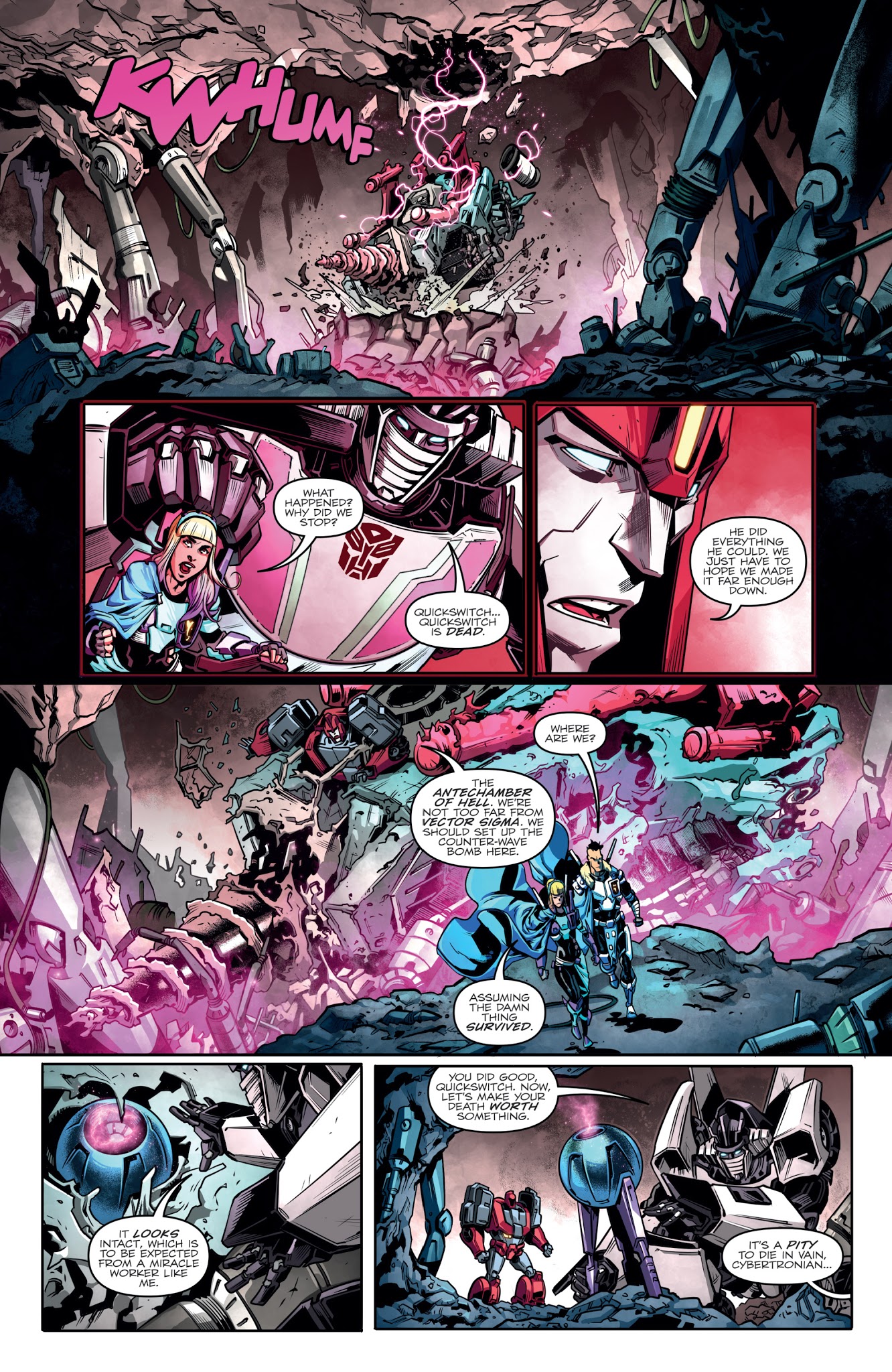 Read online Transformers vs. Visionaries comic -  Issue #4 - 22