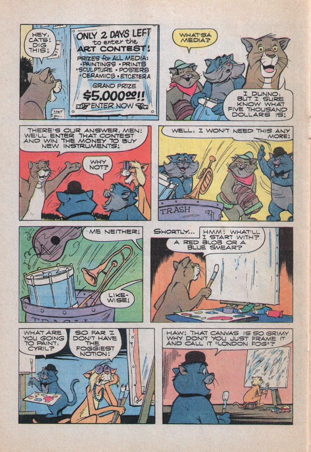 Read online O'Malley and the Alley Cats comic -  Issue #2 - 20