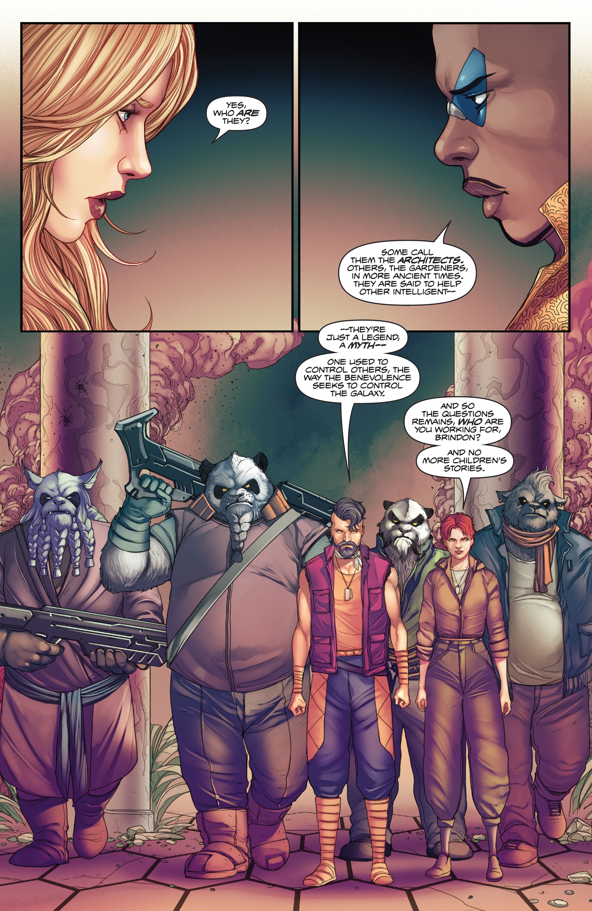 Read online Barbarella (2021) comic -  Issue #5 - 22