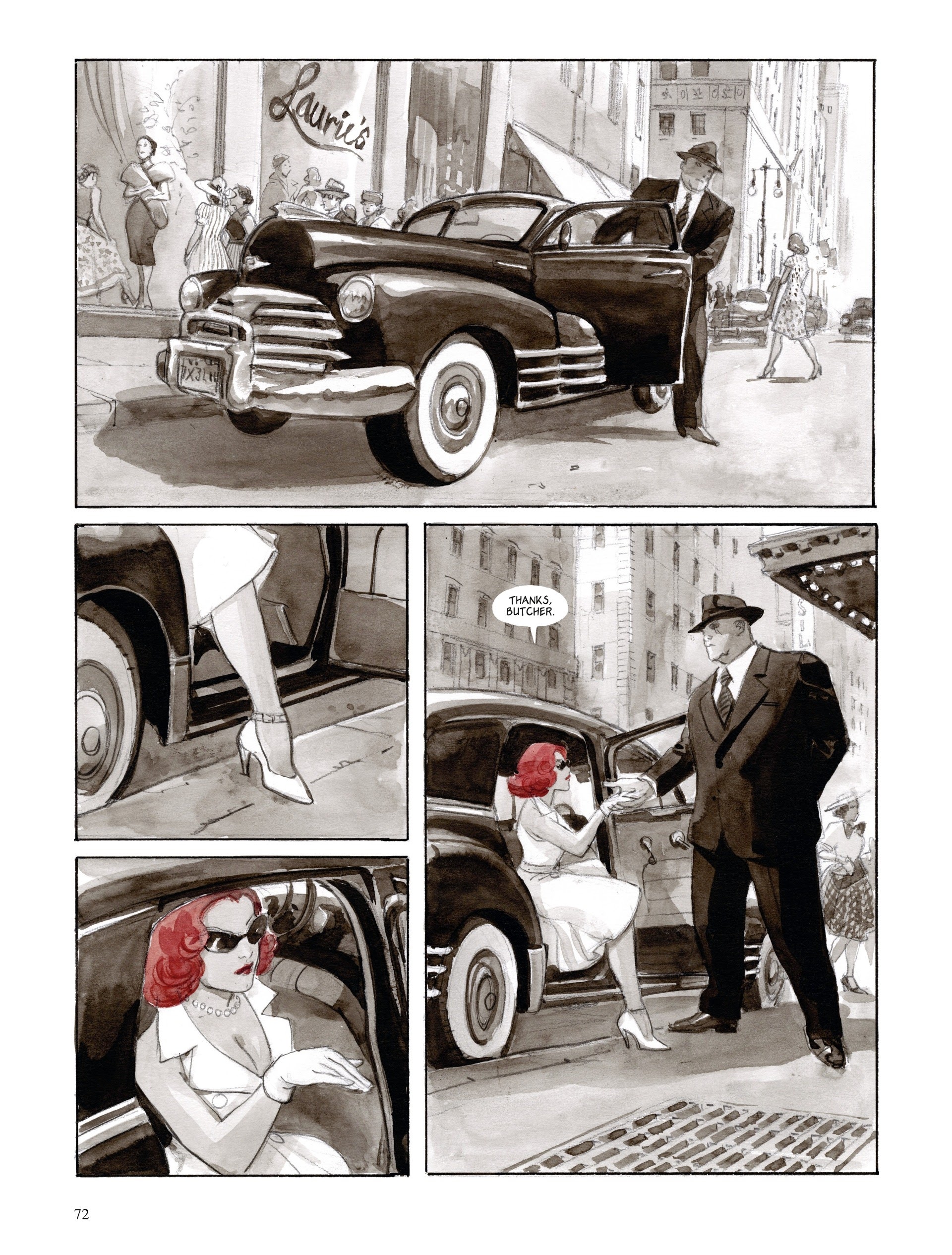 Read online Noir Burlesque comic -  Issue #1 - 70