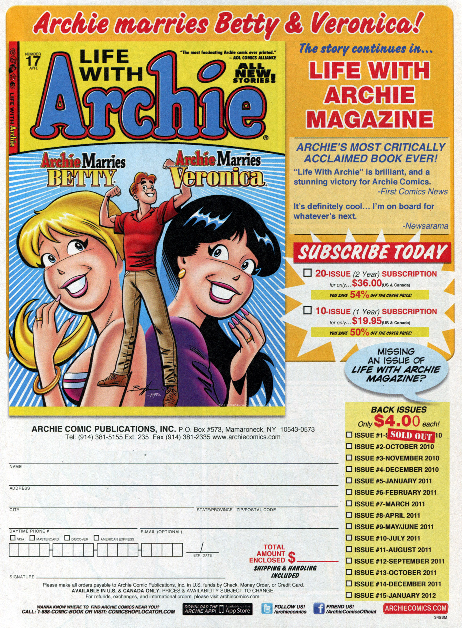 Read online Life With Archie (2010) comic -  Issue #16 - 25