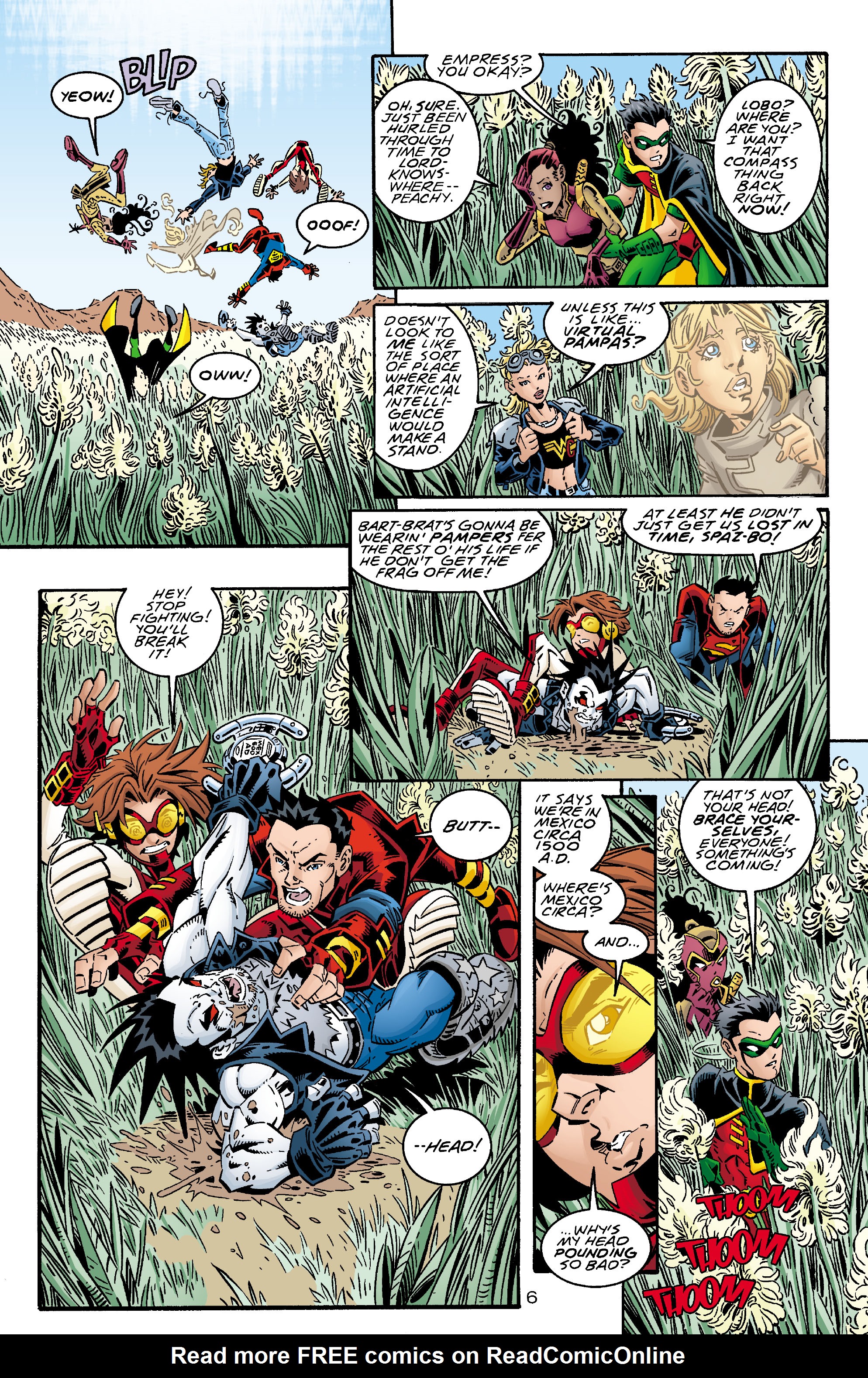 Read online Young Justice: Our Worlds at War comic -  Issue # Full - 6