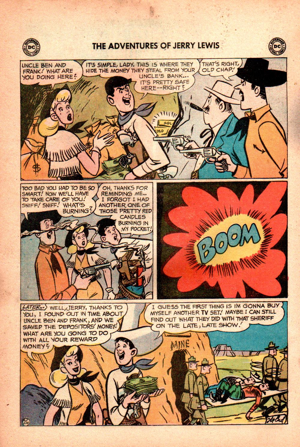 Read online The Adventures of Jerry Lewis comic -  Issue #58 - 32