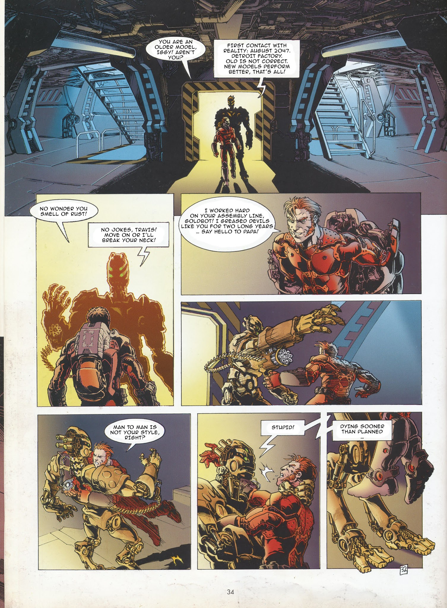 Read online Travis comic -  Issue #1 - 34