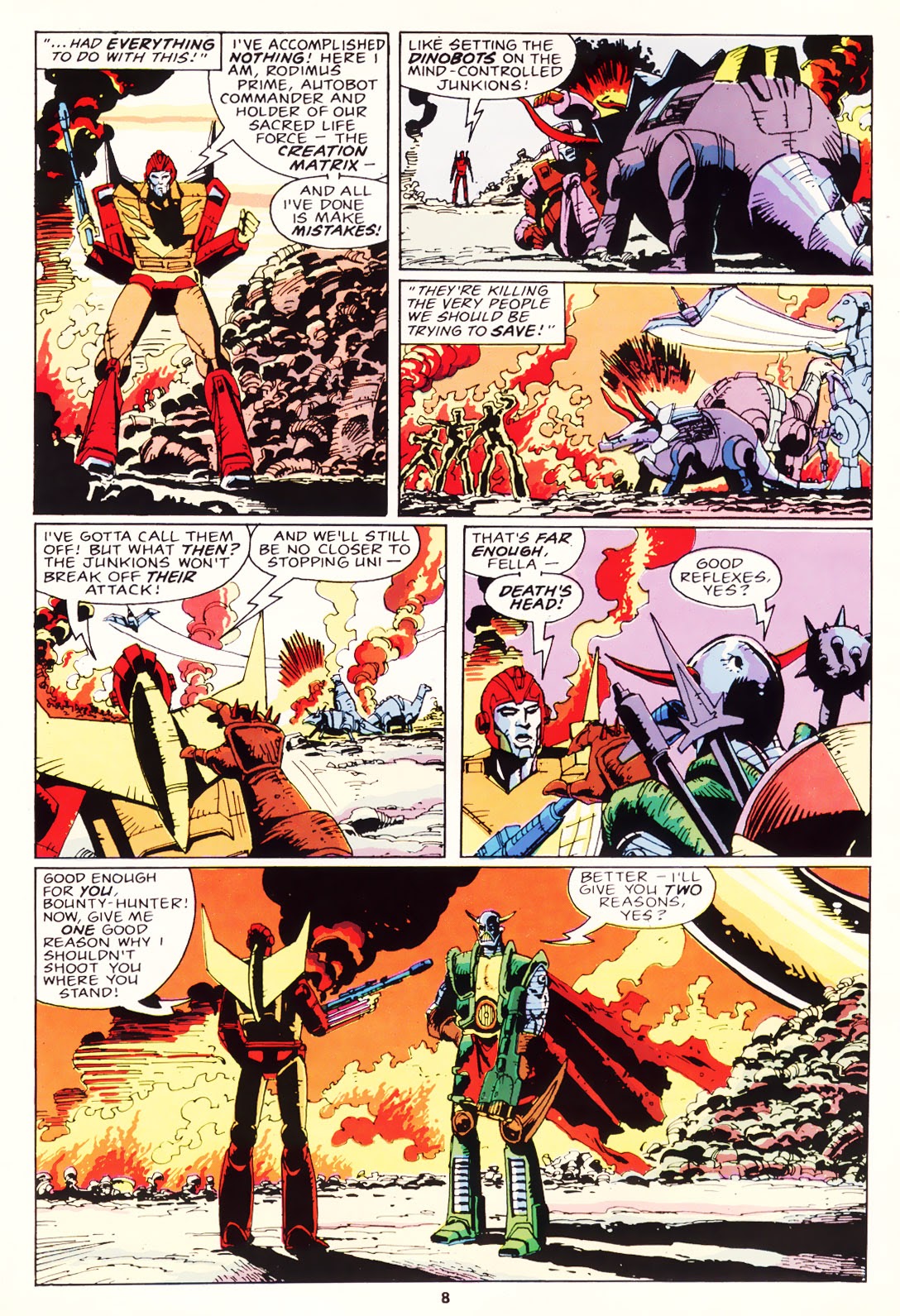 Read online The Transformers (UK) comic -  Issue #151 - 8