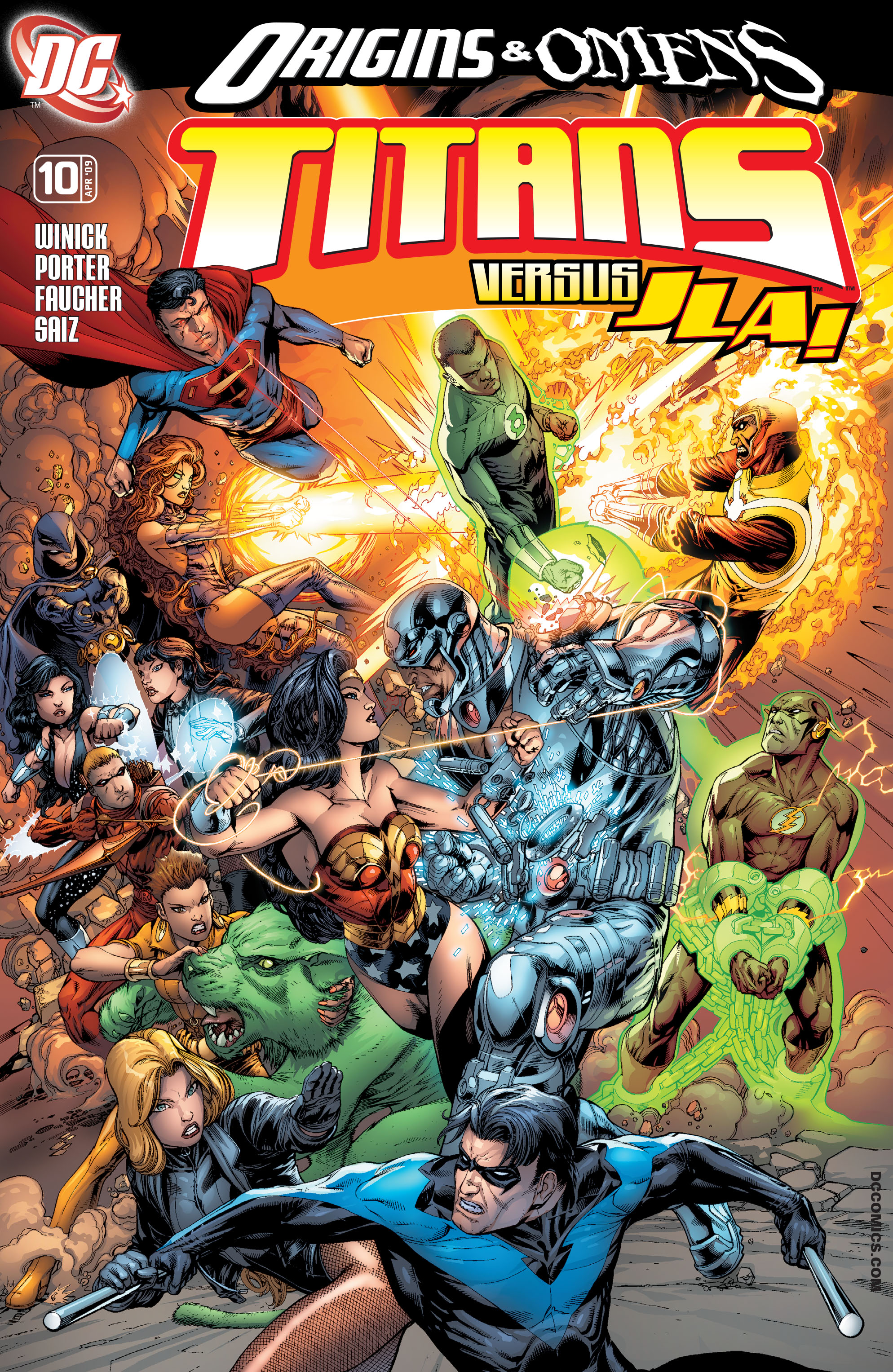 Read online Titans (2008) comic -  Issue #10 - 1